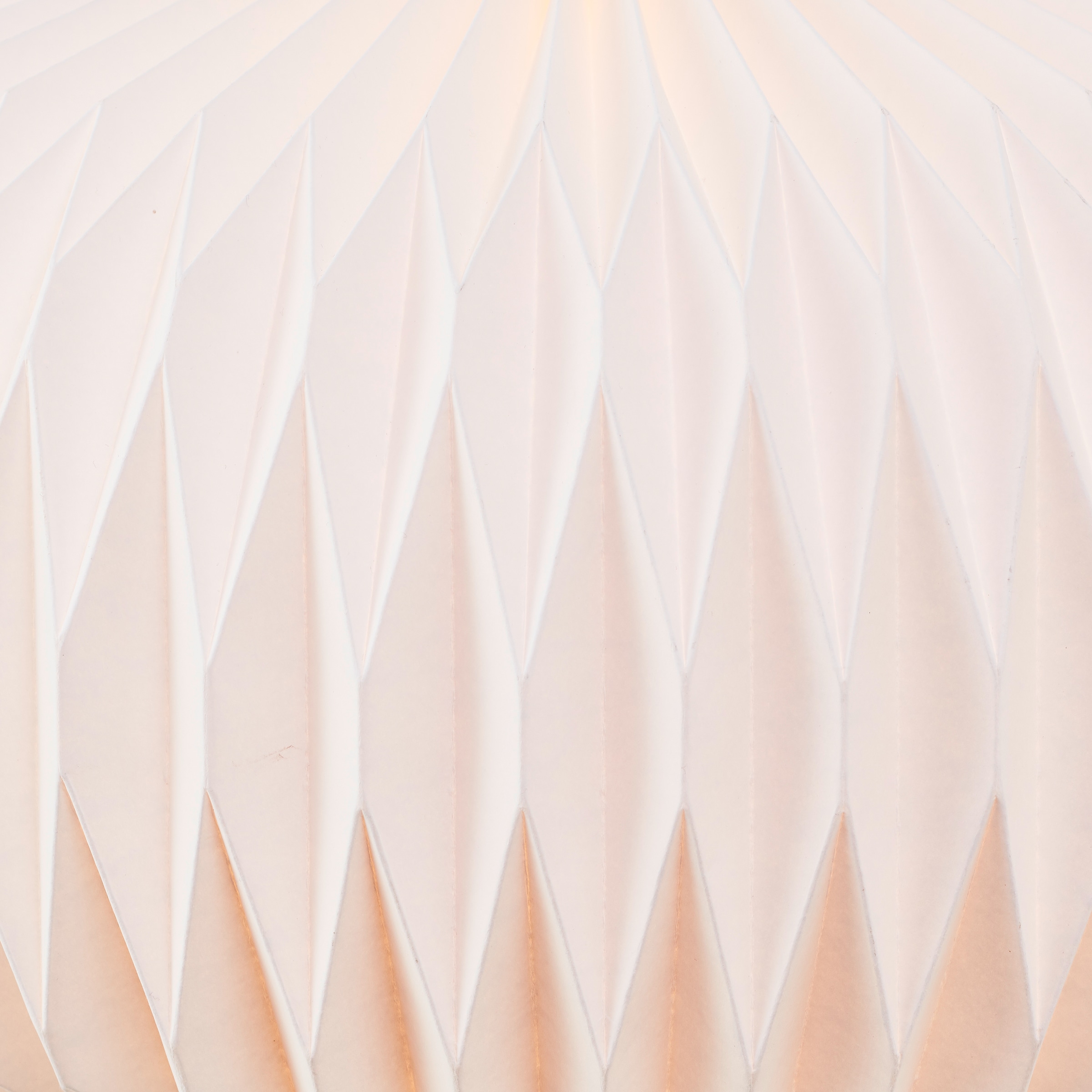 Brilliant Pendelleuchte »June« E27 1 Stk. Ø 44 cm, 151 cm Höhe, E27, kürzbar, Papier/Metall, weiß