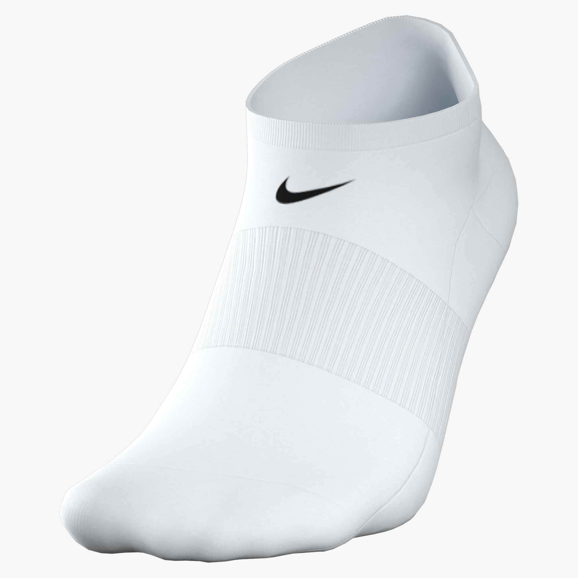 Nike Sneakersocken »SX7679-100« 6 Stk. tlg. ohne Frottee, mit mittelfußgummi, elastisches Material