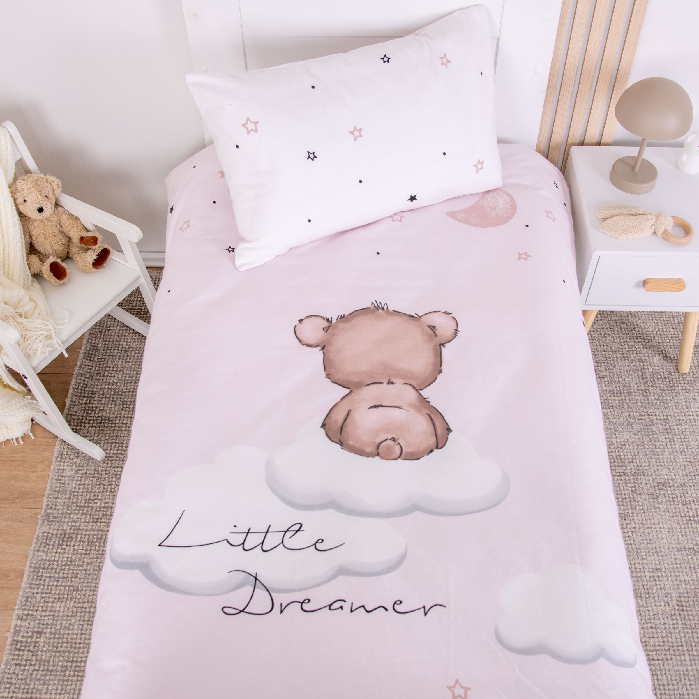 Baby Best Babybettwäsche »babybest Little Dreamer« 2 Stk. tlg. Wendebettwäsche