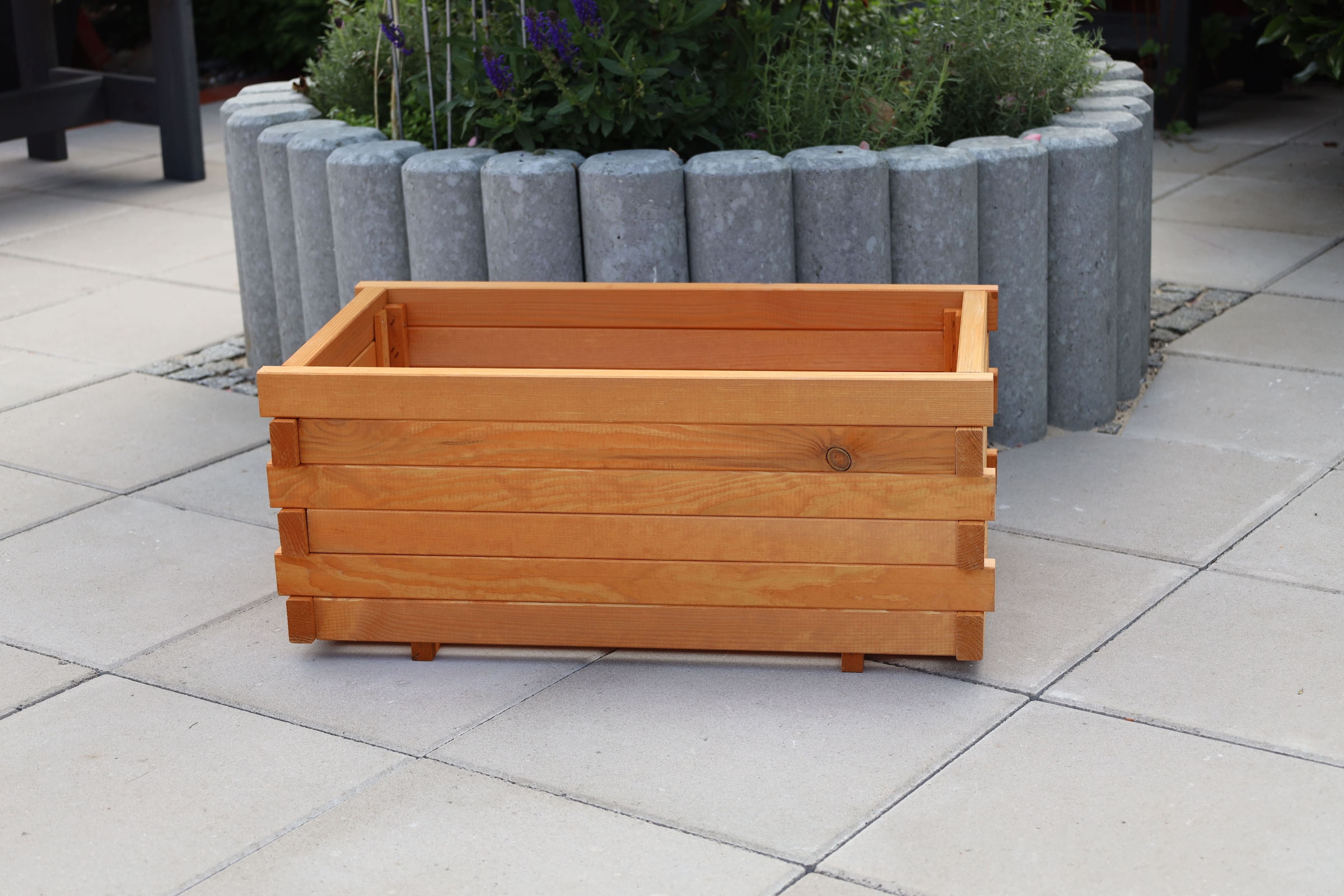 promadino Pflanzkübel »Lucca«, mit Pflanzfolie, BxTxH: 69x39x29,5 cm