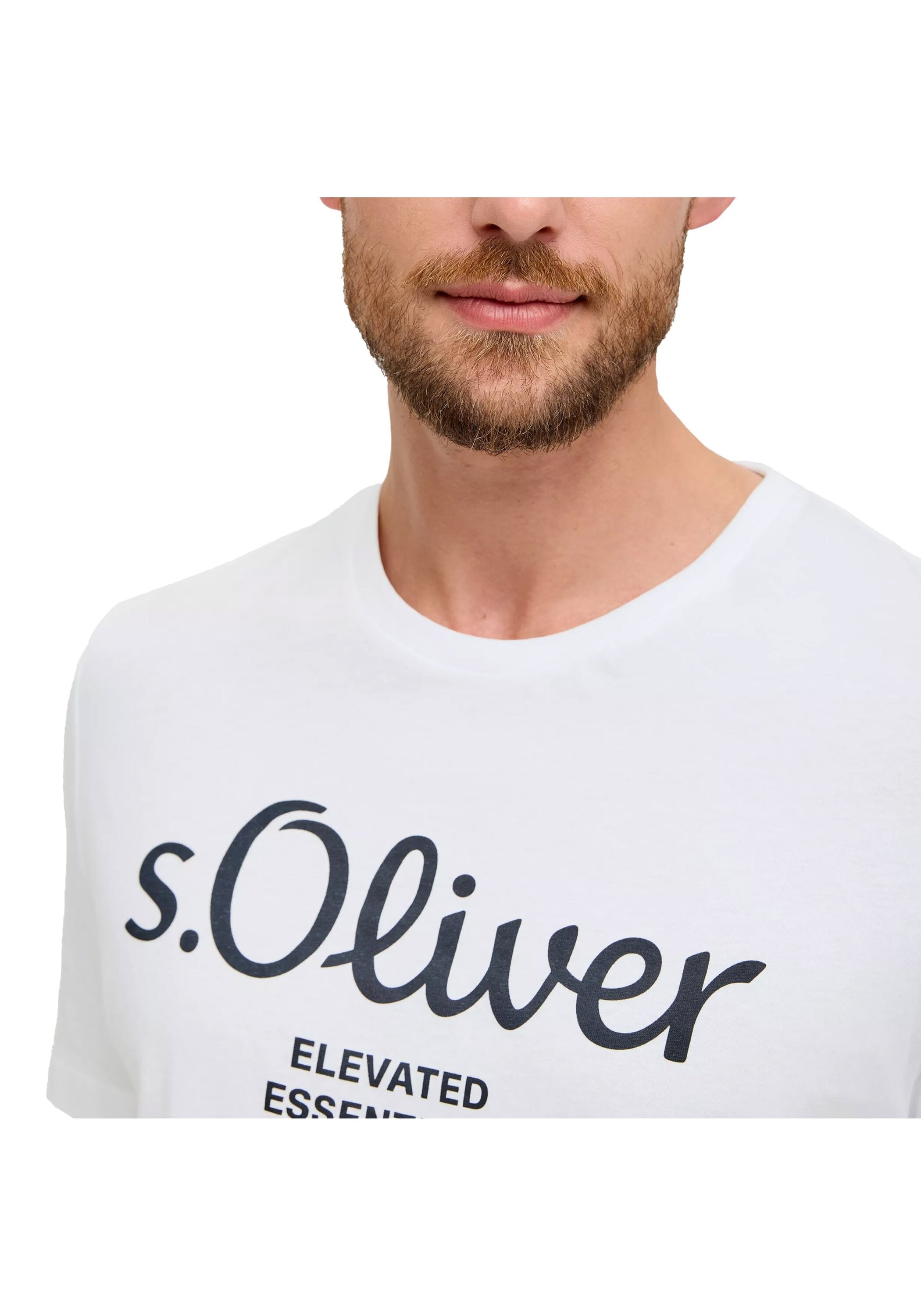 s.Oliver T-Shirt »T-Shirt Logo T-Shirt 1er Pack«