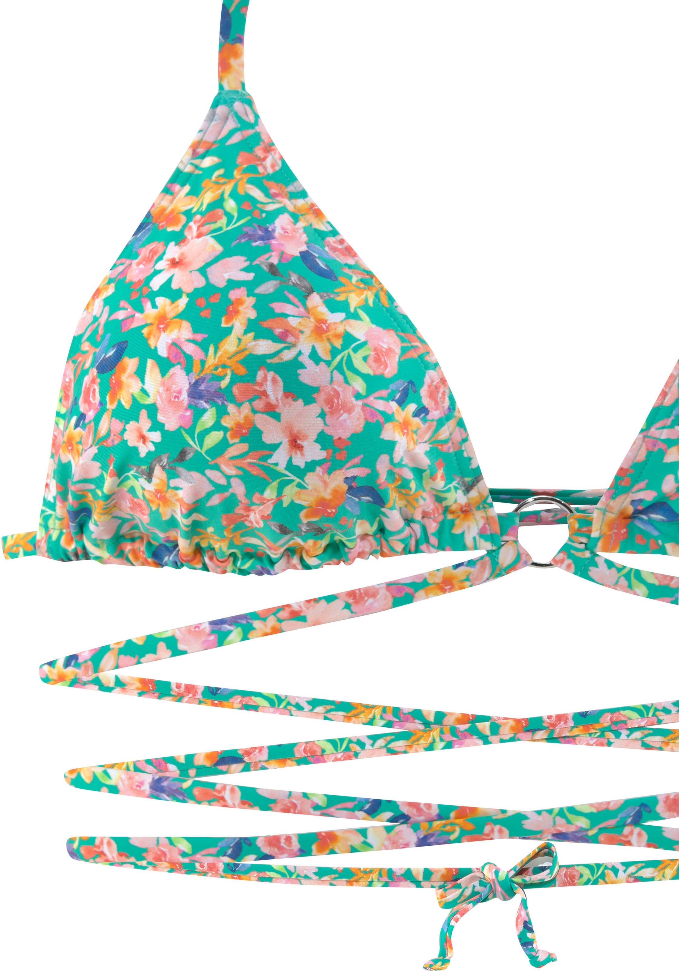 Buffalo Triangel-Bikini, mit modischem Bindeband