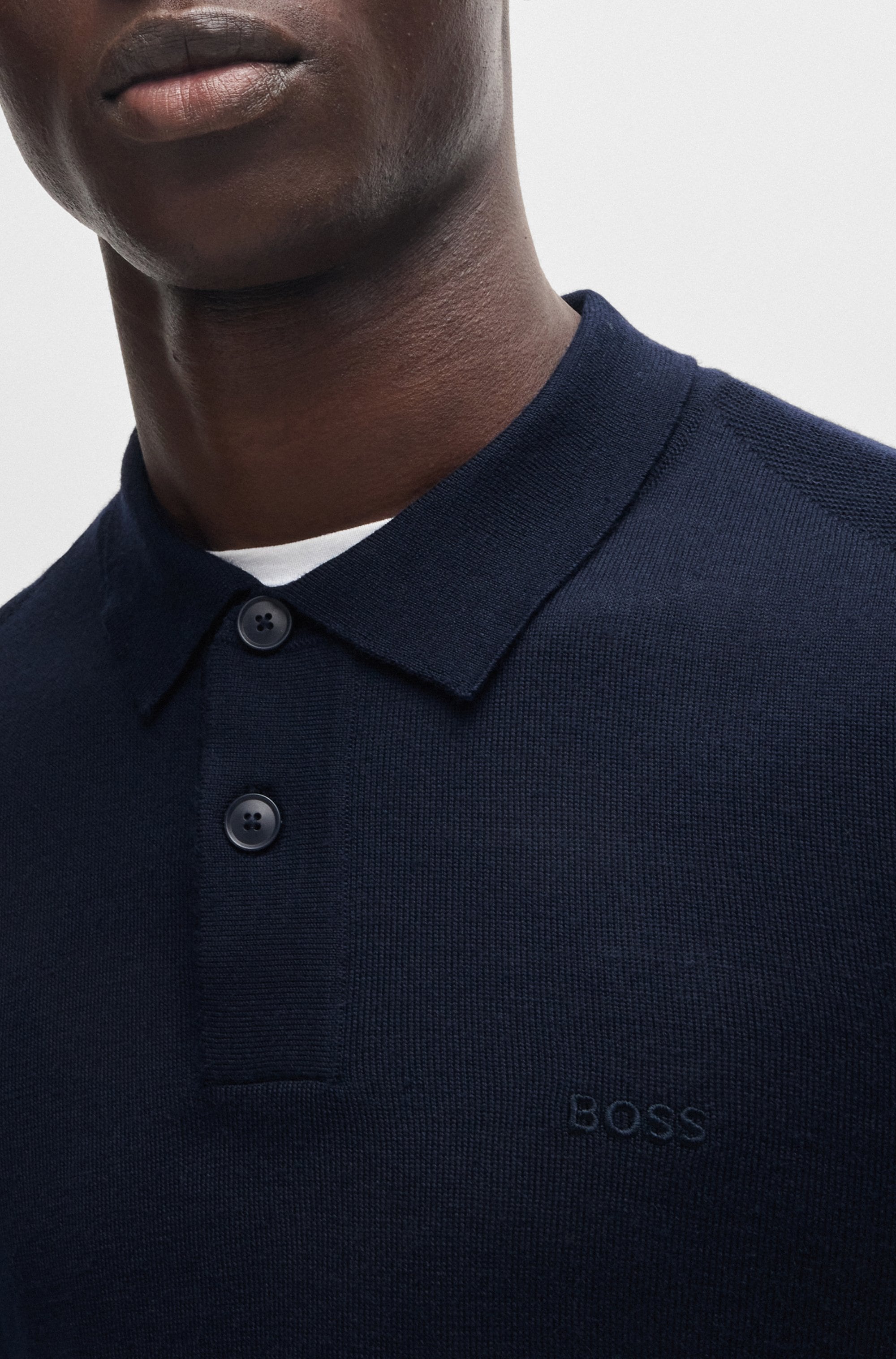 BOSS ORANGE Strickpullover »Avac«, mit Rundhalsausschnitt