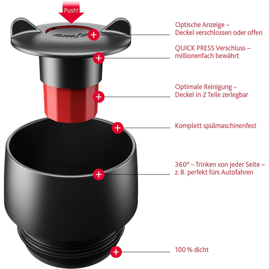 Emsa Thermobecher »Travel Mug Wave«