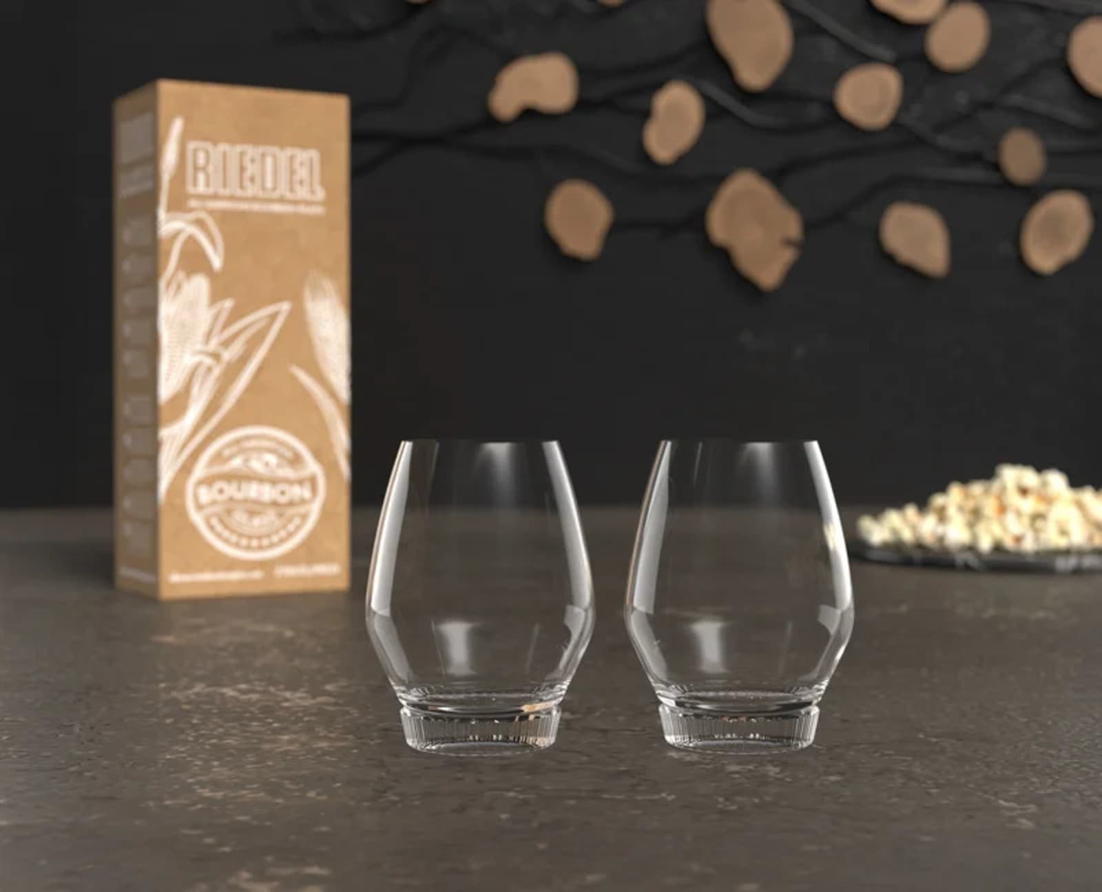 RIEDEL THE WINE GLASS COMPANY Whiskyglas »Bourbon Gläser All American 250 ml 2er Set transparent« Spülmaschinenfest
