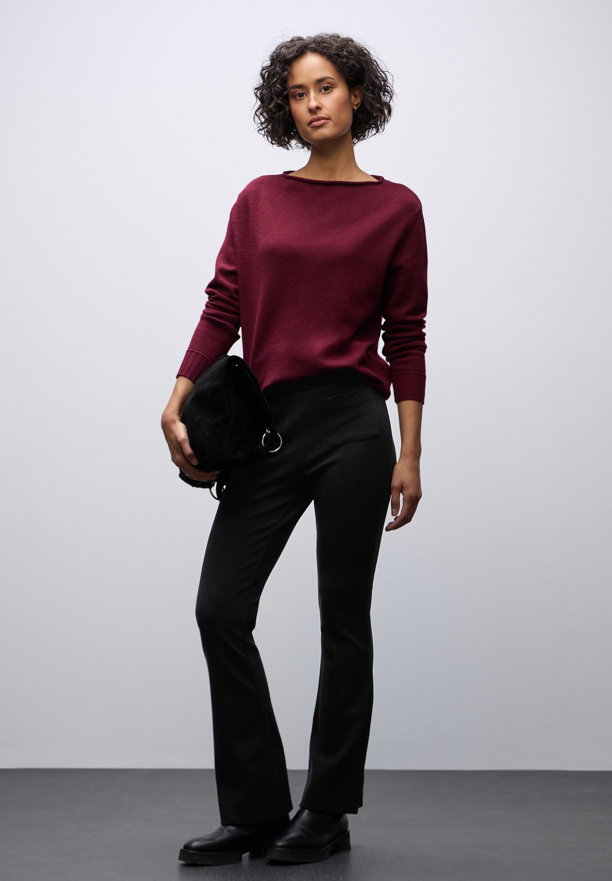 STREET ONE Bootcuthose »Style Hope«  mit elastischem Bund