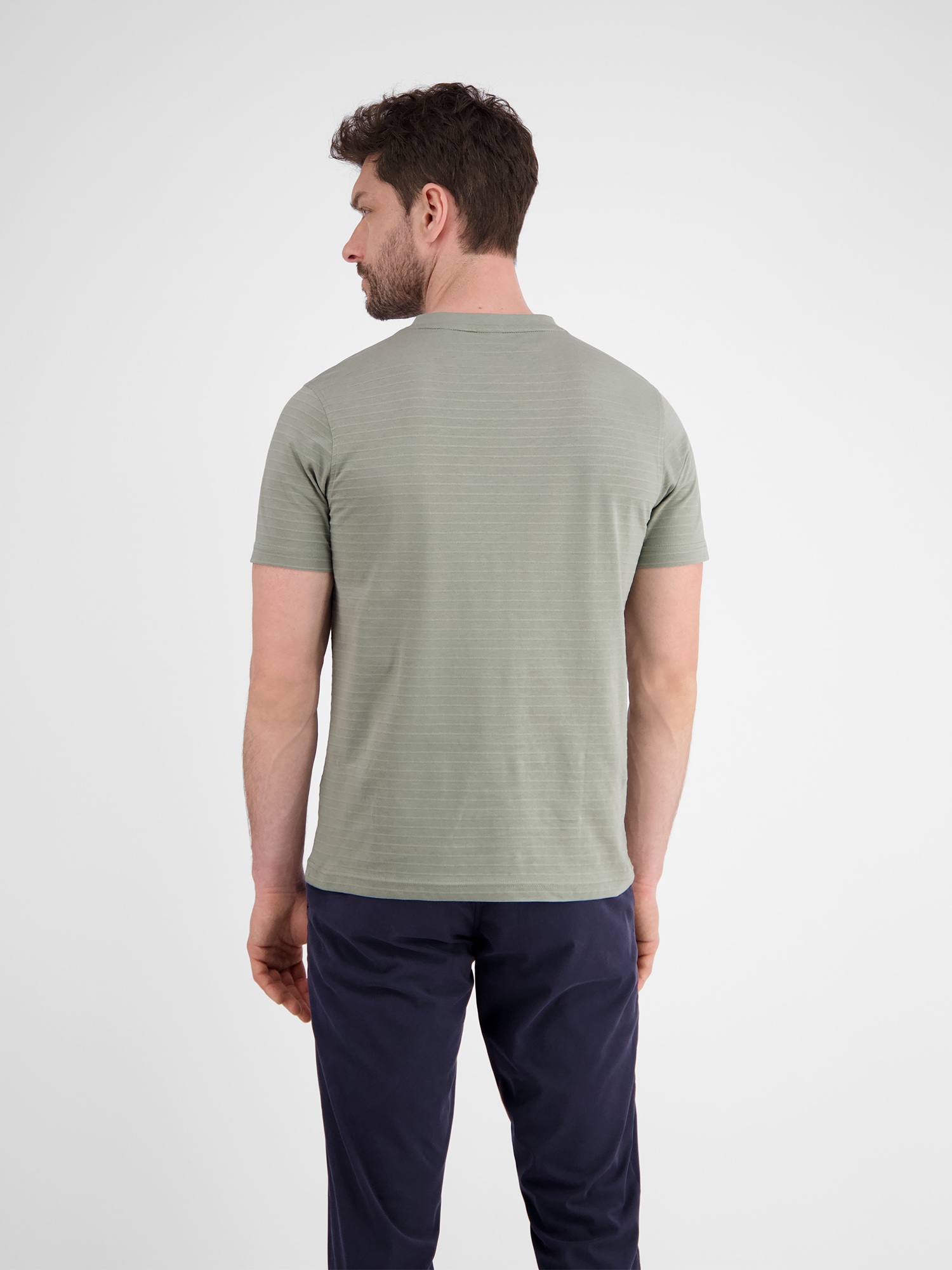 LERROS T-Shirt »LERROS Herren T-Shirt mit V-Ausschnitt«