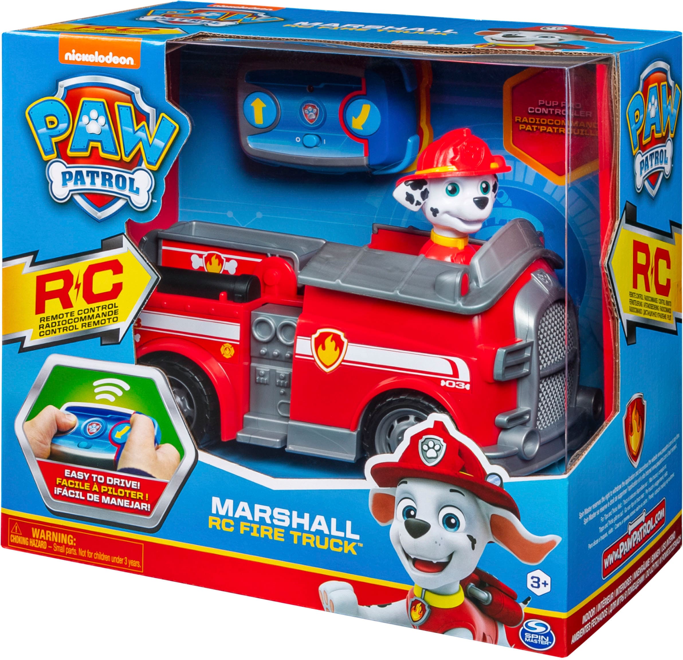 Spin Master RC-Auto »Paw Patrol - RC Marshall«, inklusive Fernbedienung