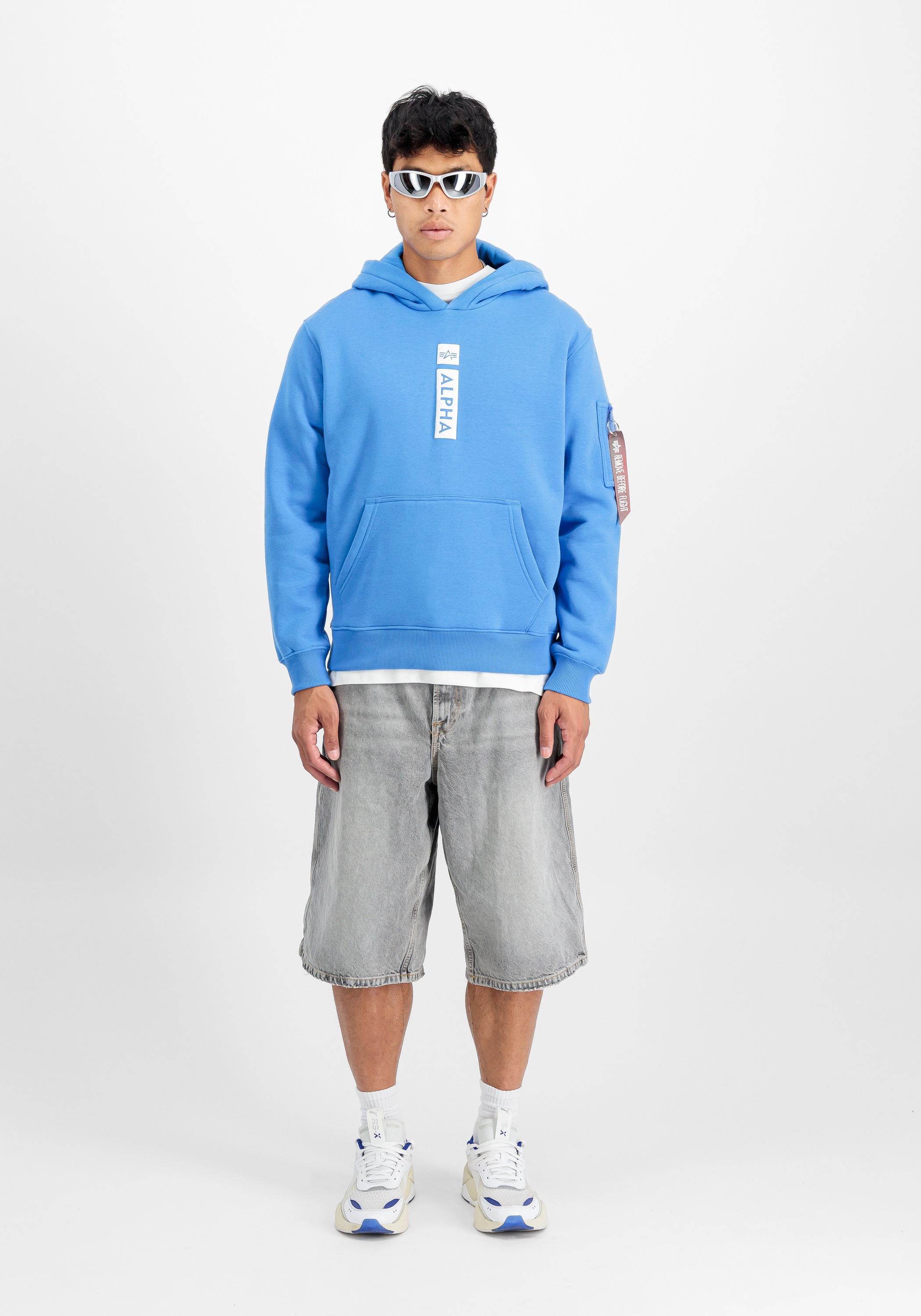 Alpha Industries Hoodie »Alpha Industries Men - Hoodies Alpha Puff Print Hoodie«