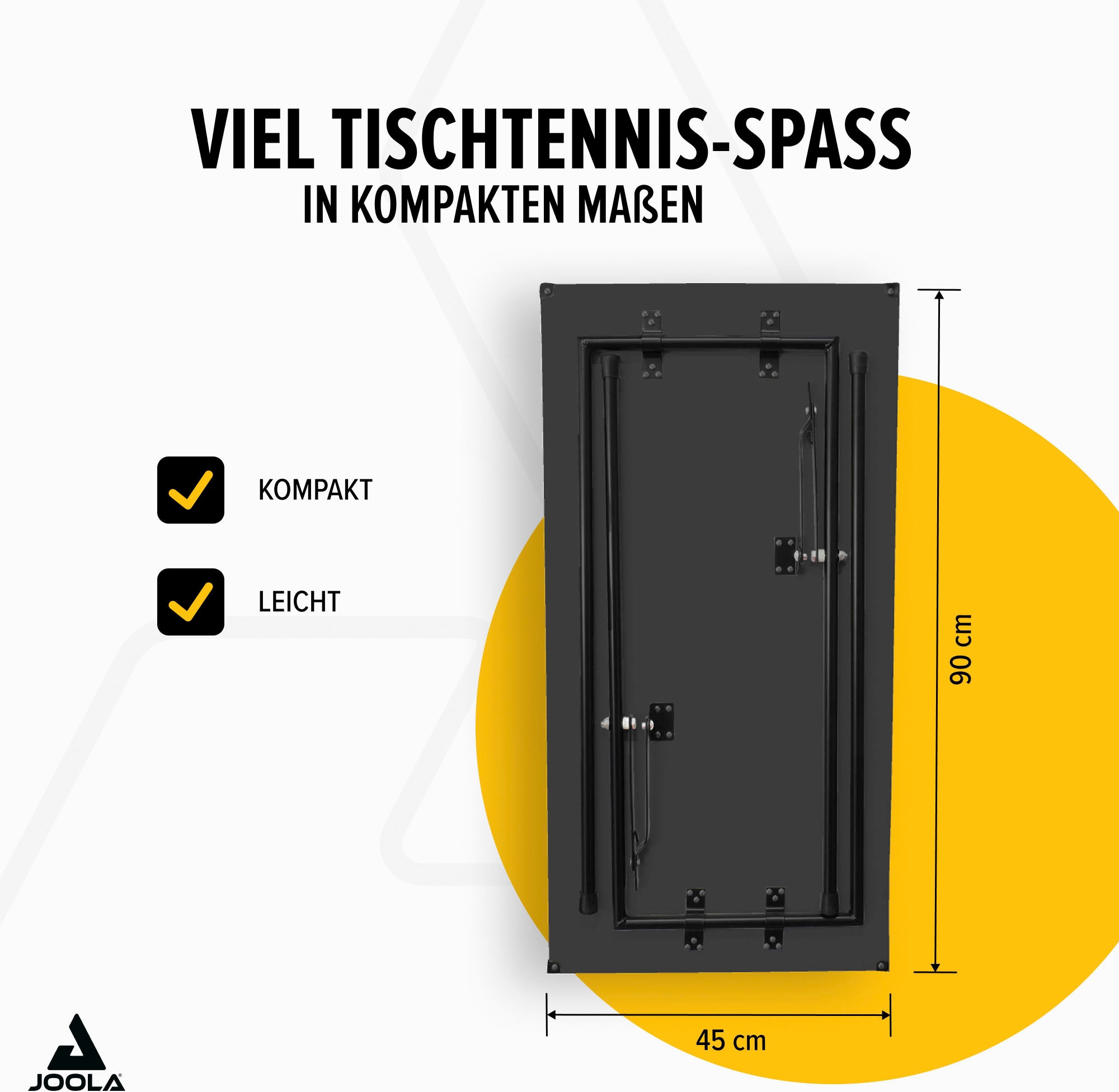 Joola Tischtennisplatte »JOOLA Tischtennisplatte Mini dark-grey«