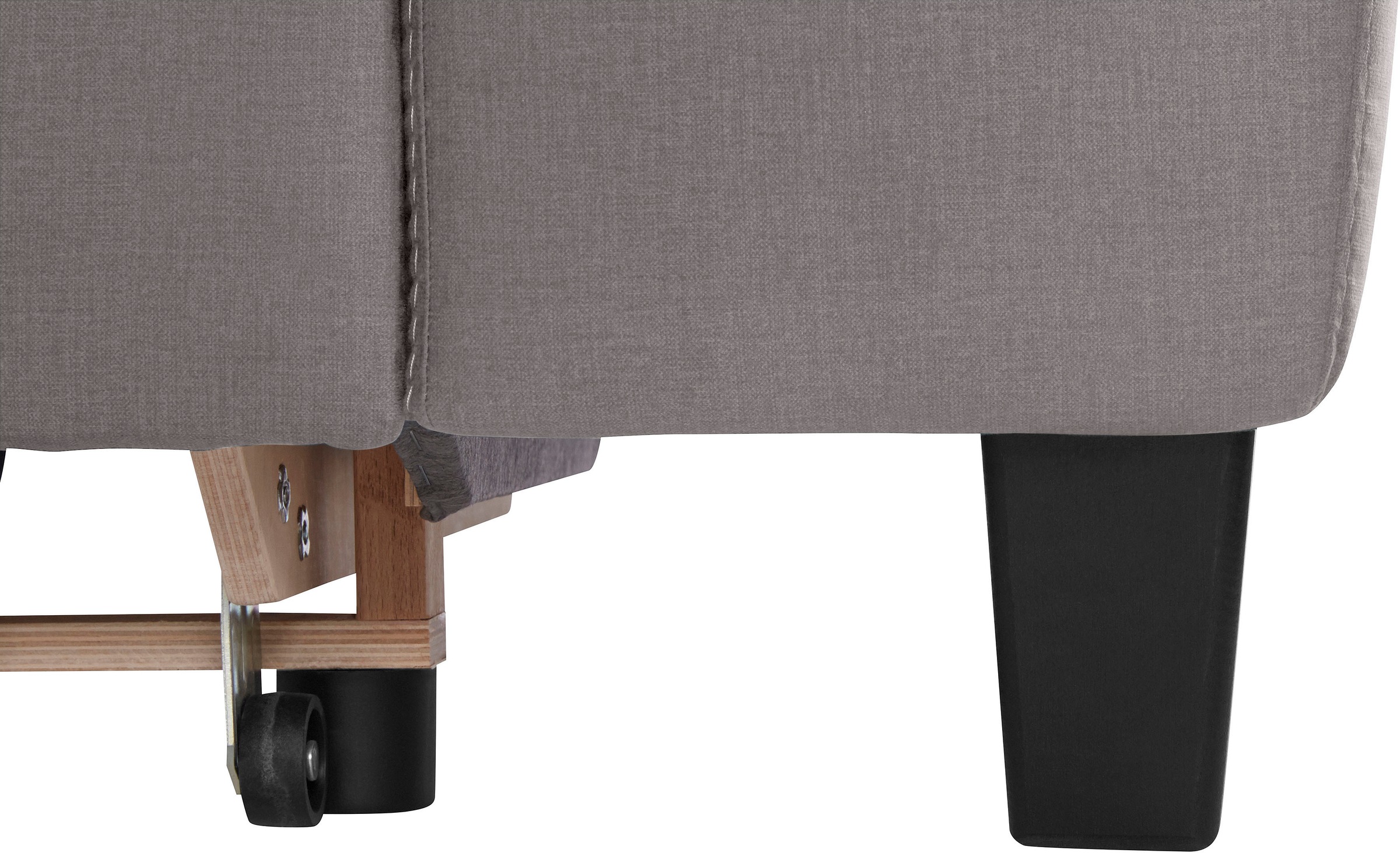 COTTA Ecksofa »Morven L-Form mit Kopfteilverstellung« wahlweise mit Bettfunktion, Bettkasten & Wireless-Charger