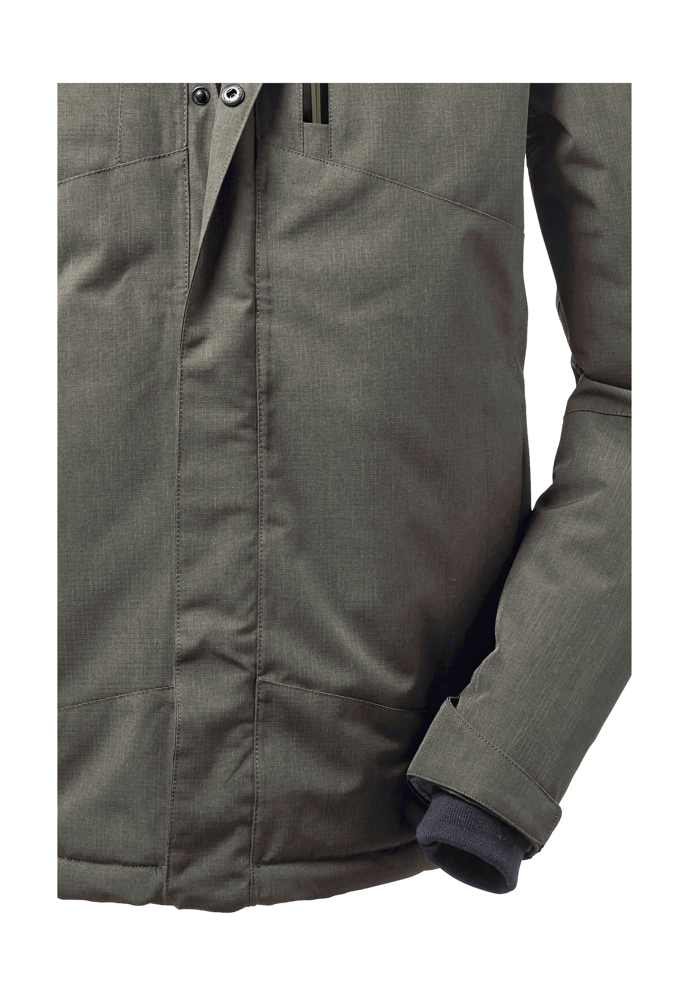 Killtec Outdoorjacke »KOW 161 MN JCKT«, Wasser- und winddichte Funktionsjacke mit abnehmbarer Kapuze