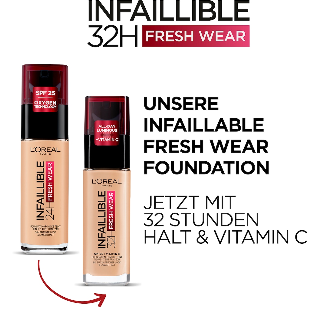 L'ORÉAL PARIS Foundation »Infaillible 32H Fresh Wear Make-up«