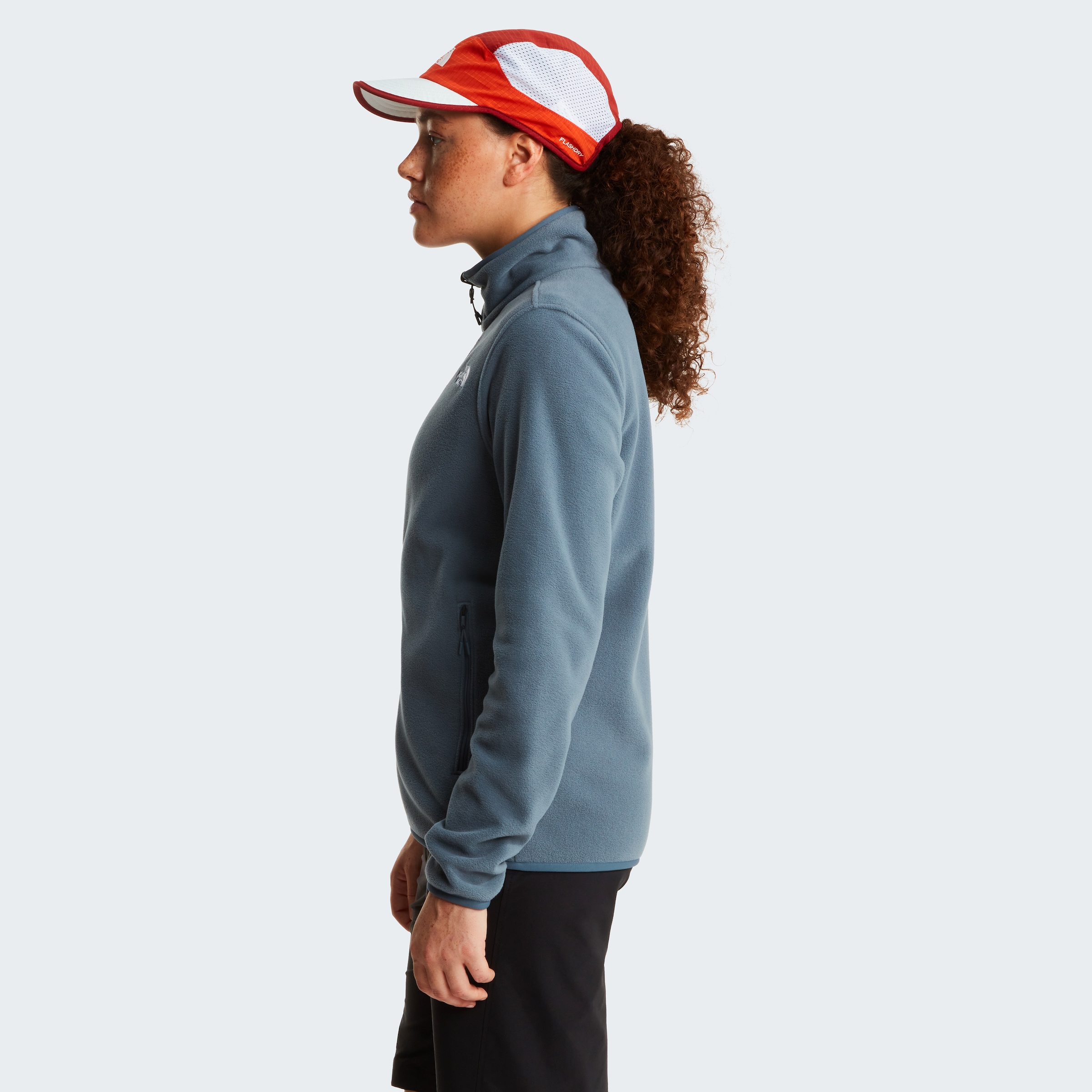 The North Face Fleecejacke »W GLACIER FLEECE JACKET« für Erwachsene, feuchtigkeitsabweisendes Material, sportlicher Stil