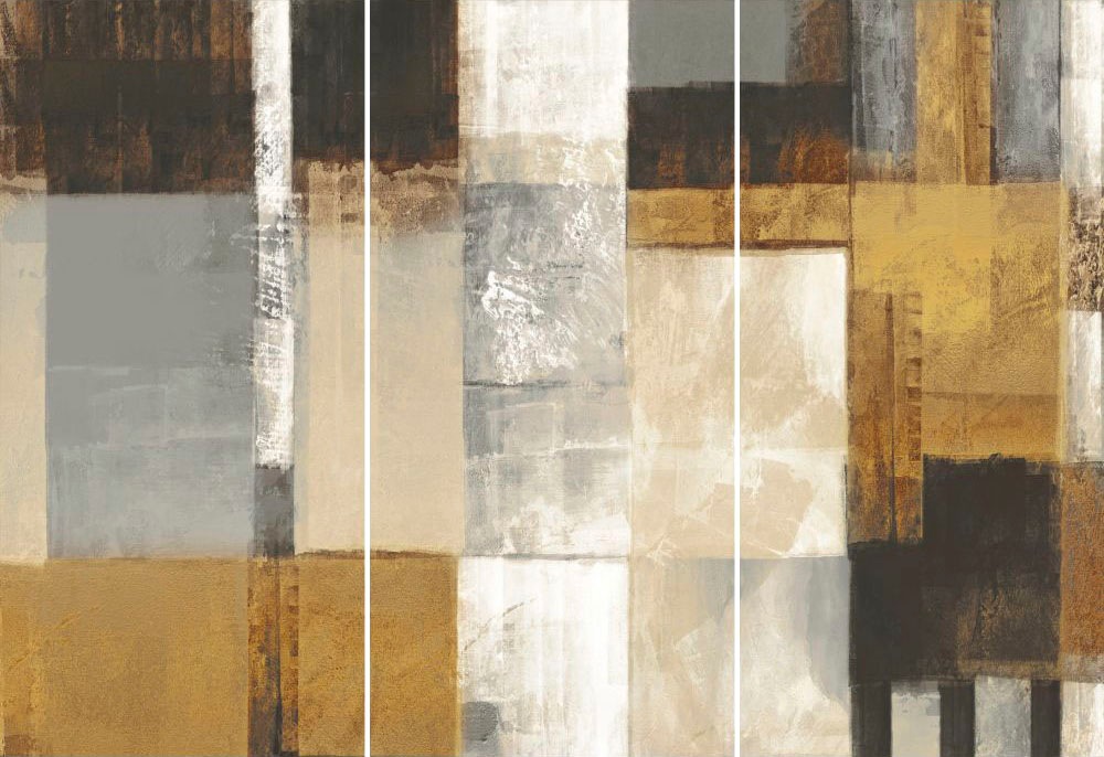 Reinders! Wandbild »Quadrate Abstrakt - Wandbild«, (Set)
