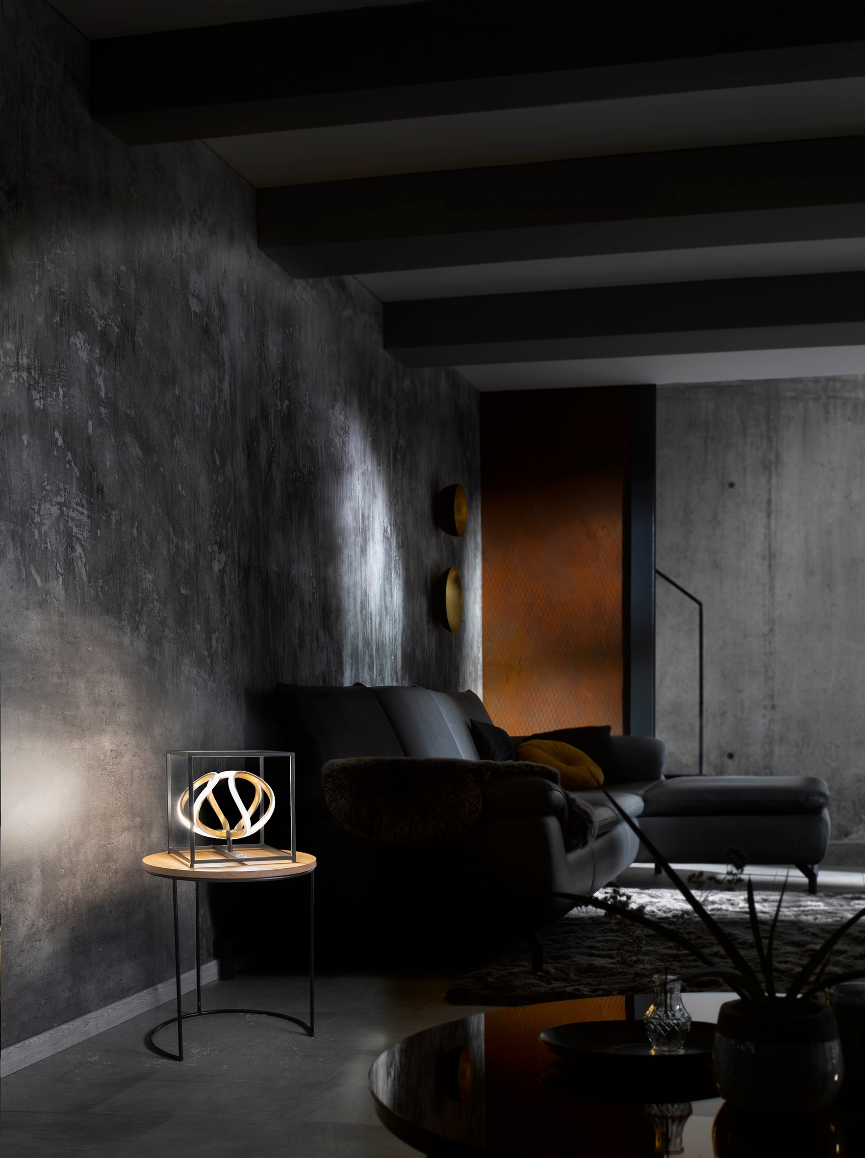 FISCHER & HONSEL LED Tischleuchte »Gesa« LED-Modul Warmweiß