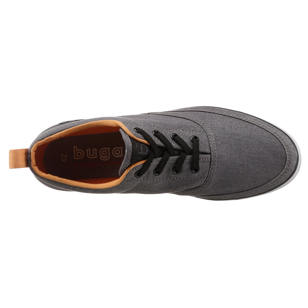 bugatti Slip-On Sneaker, mit farbiger Anziehlasche