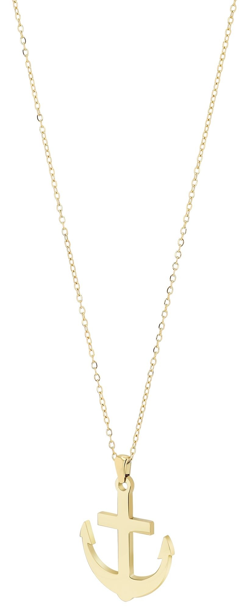 Adelia´s Gliederkette »Damen Halskette aus Edelstahl 45 cm«