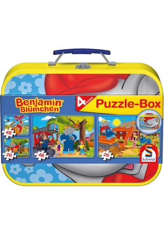 Schmidt Spiele Puzzle »Puzzlebox im Metallkoffer, Benjamin Blümchen®« kaufen