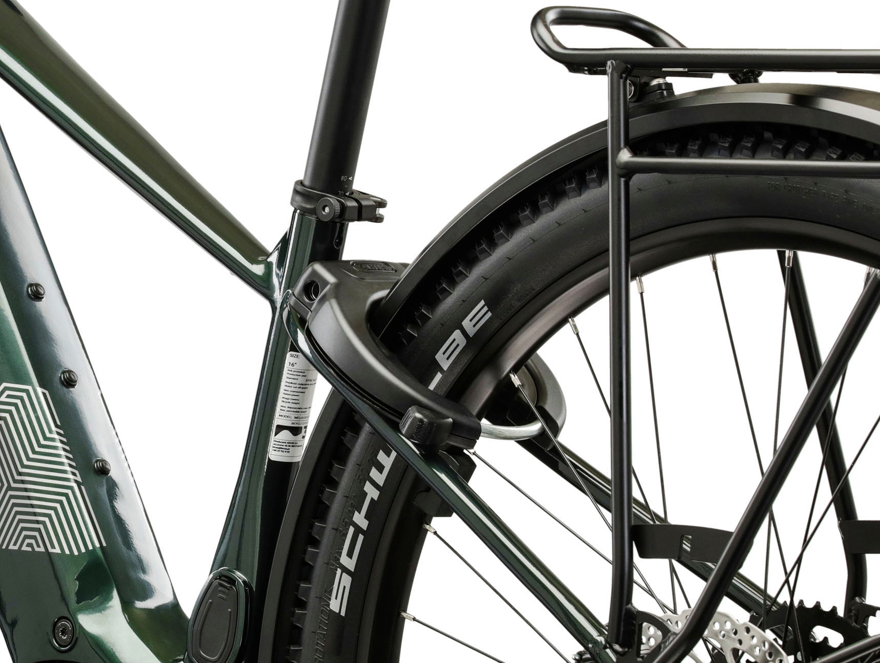 Kross »Influx Hybrid SUV 2.0 16,7Ah / 600 Wh 29 Zoll grün 9 Gänge 2026« 9 Gang Shimano CUES U4000 Schaltwerk Kettenschaltung Mittelmotor 250 W