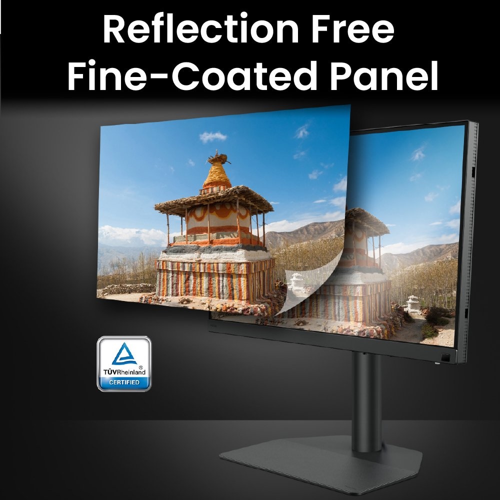 BenQ LED-Monitor »BenQ 61,2cm SW242Q 16:10 HDMI/DP sb.lift/pivot spk. WQXGA« 61,2 cm/24,1 ″  WQXGA 5 Reaktionszeit 60 Hz