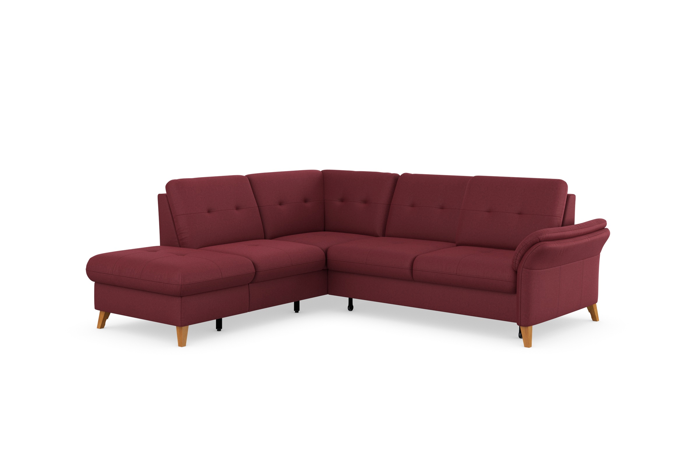 sit&more Ecksofa »Göteborg«, inkl. Sitztiefenverstellung, wahlweise mit Bettfunktion & Bettkasten