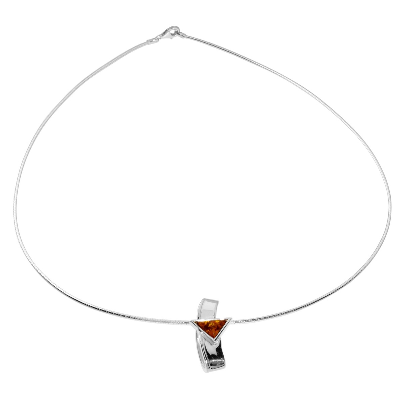 OSTSEE-SCHMUCK Kette mit Anhänger »- Gleiter-Ingiara - Silber 925/000 - Bernstein«