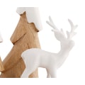 RIFFELMACHER & WEINBERGER Weihnachtsfigur »Elch an Bäumen mit Schneedach«