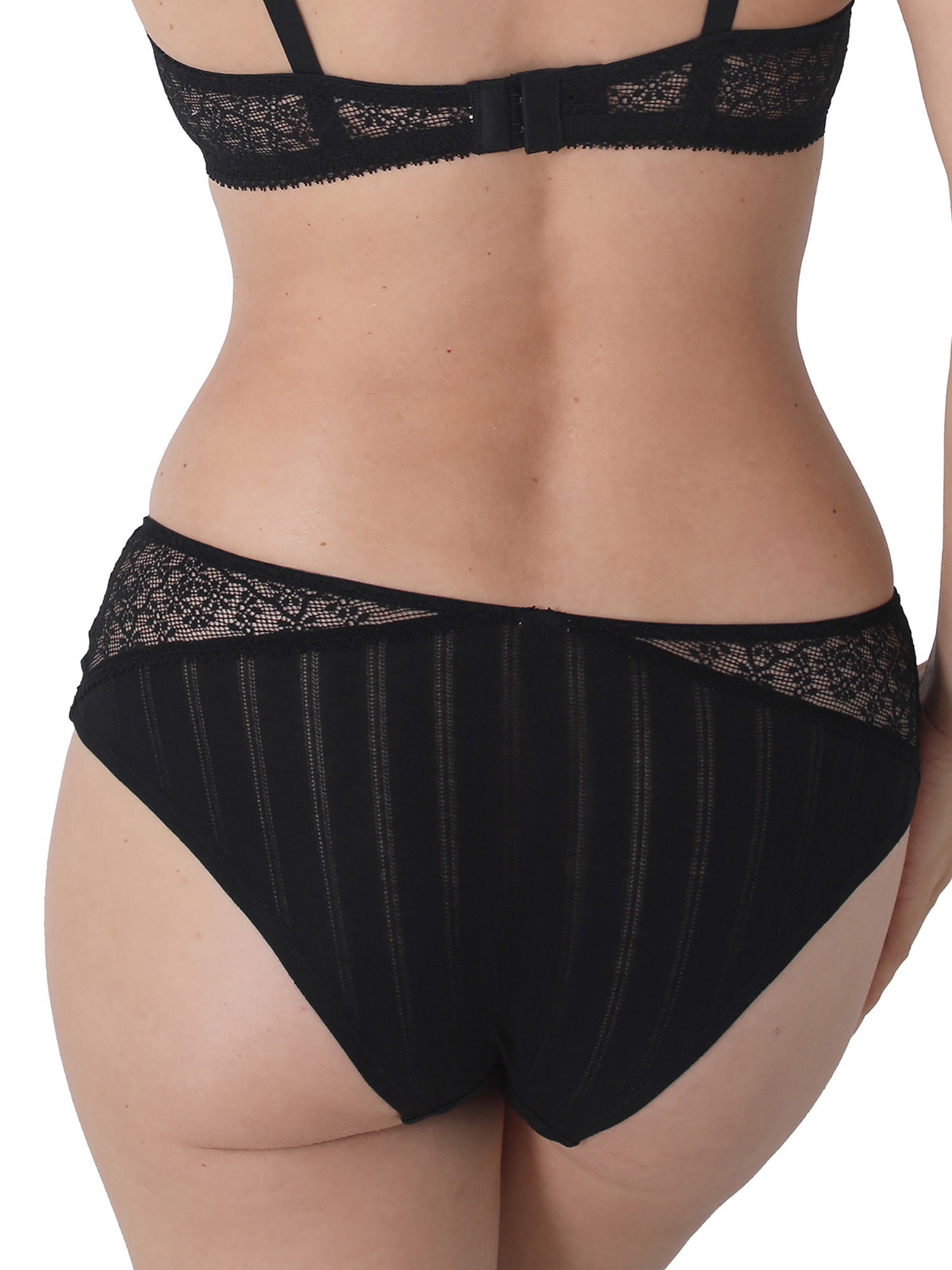 Sassa Panty »3er Pack Panty Natural Stripe« 3 Stück, 3 Stk.