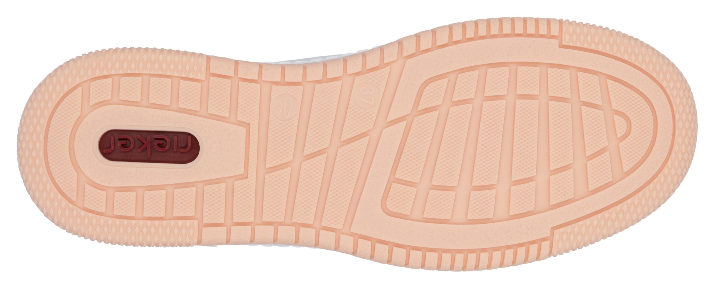 RIEKER Sport Sneaker, in aktueller Farbkombination, Freizeitschuh, Halbschuh, Schnürschuh