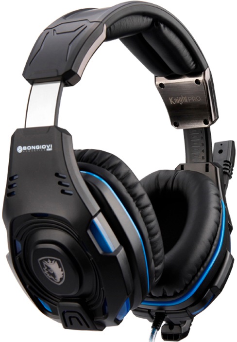 Sades Gaming-Headset »Knight Pro SA-907Pro«, Noise-Reduction, RGB-Beleuchtung