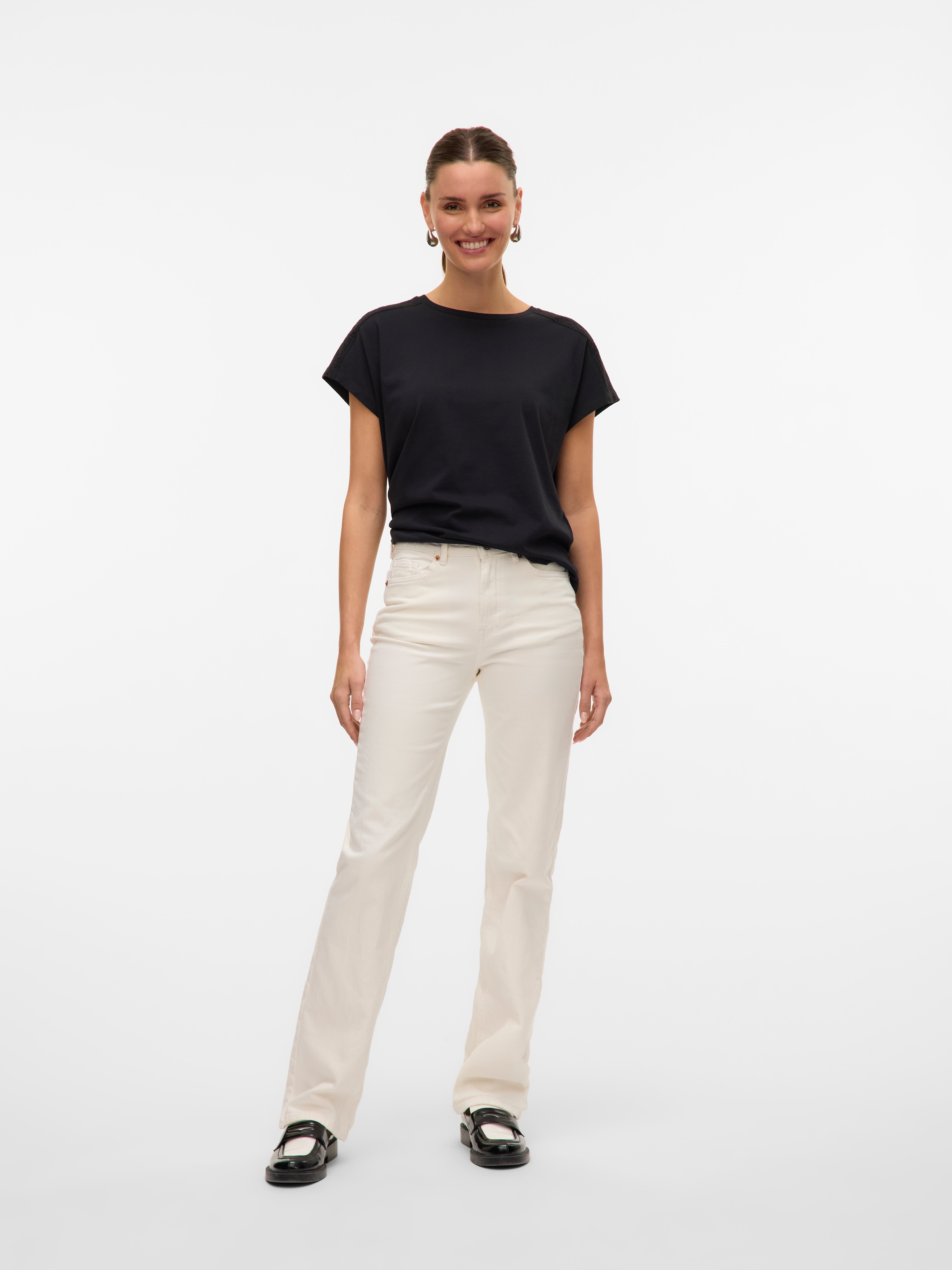 Vero Moda Straight-Jeans »VMTESSA HR STRAIGHT JEANS COLOR GA NOOS«