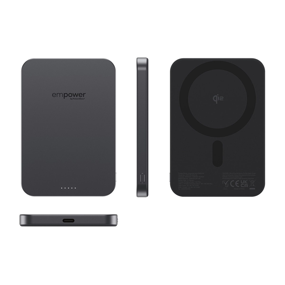 empower by PanzerGlass Powerbank »empower Bank 5000 mAh« empower Bank 5000mAh Space Black