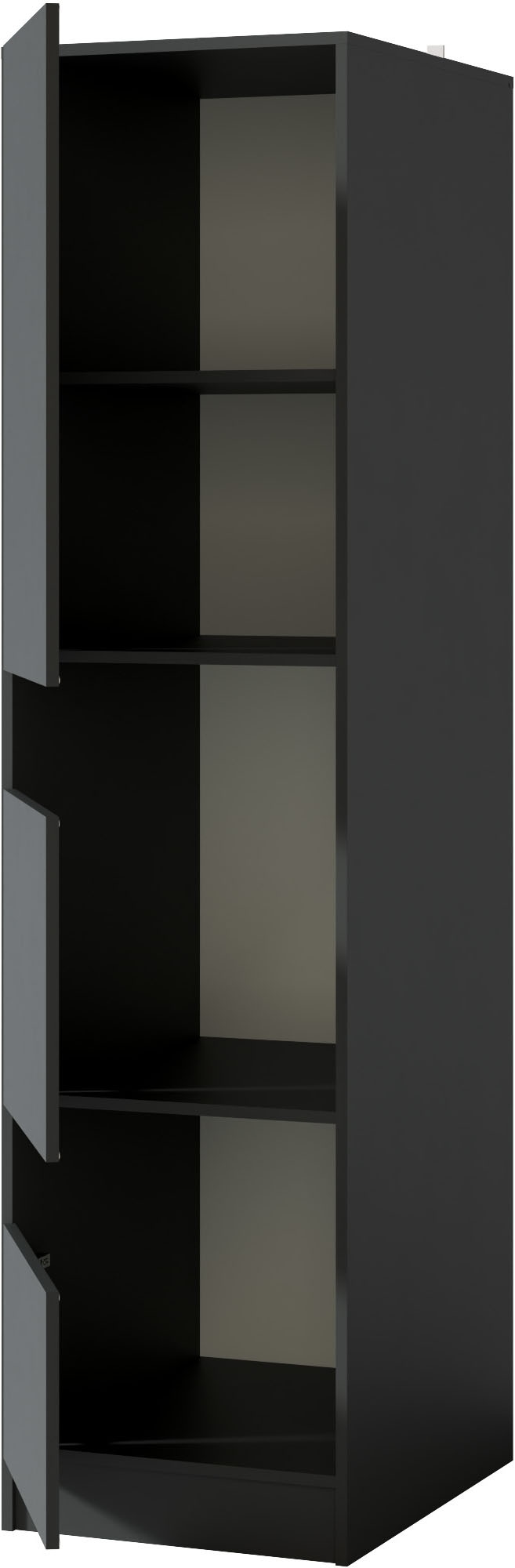 BASIC by Balculina Wäscheschrank »Washhome B/T/H 50x200x68 cm« 1 Stk. tlg. Breite 50cm, höhenverstellbare Metallfüße