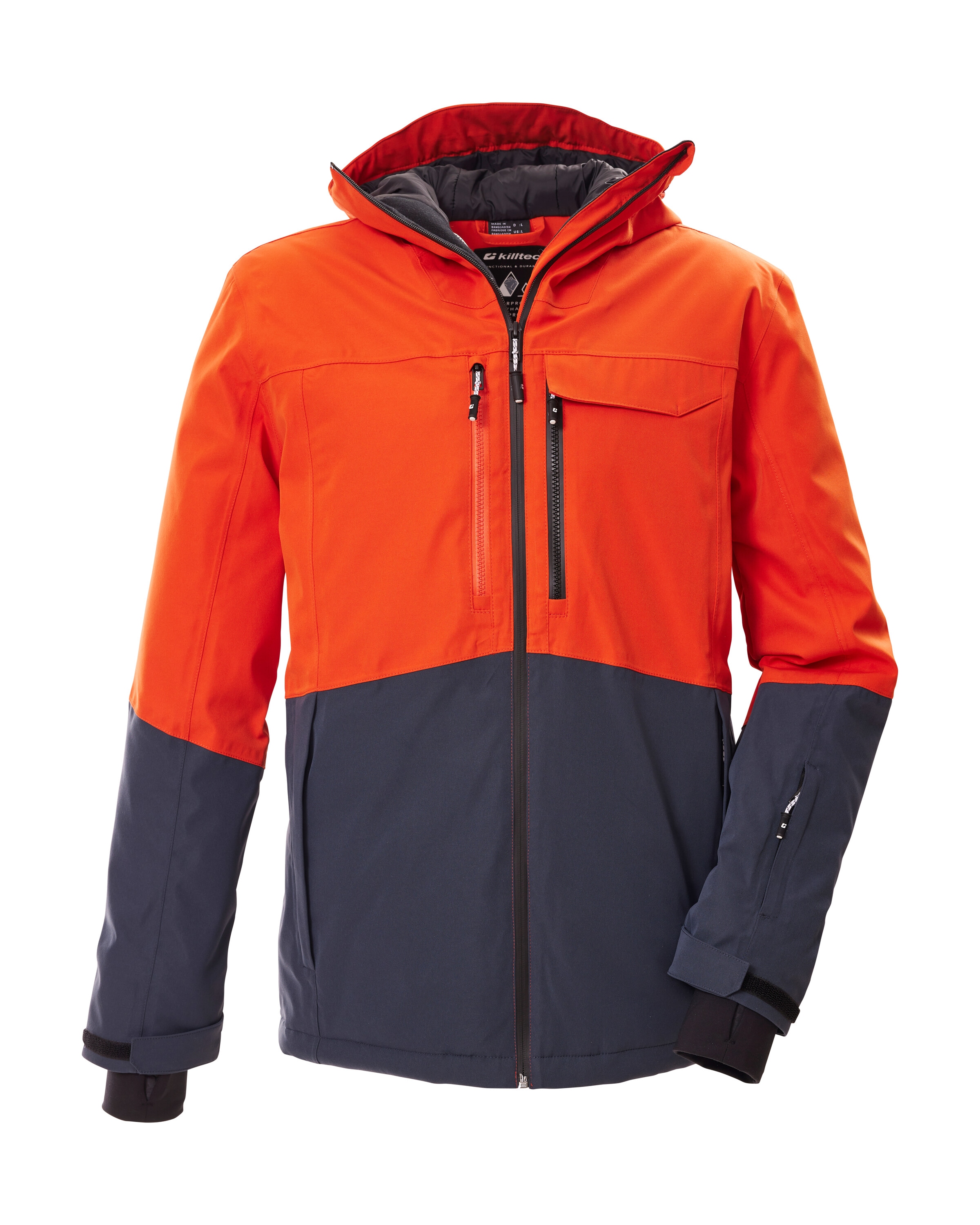 Killtec Skijacke »KSW 280 MN SKI JCKT« Wasserdichte Herrenjacke mit Schneefang, atmungsaktiv und PFAS-frei