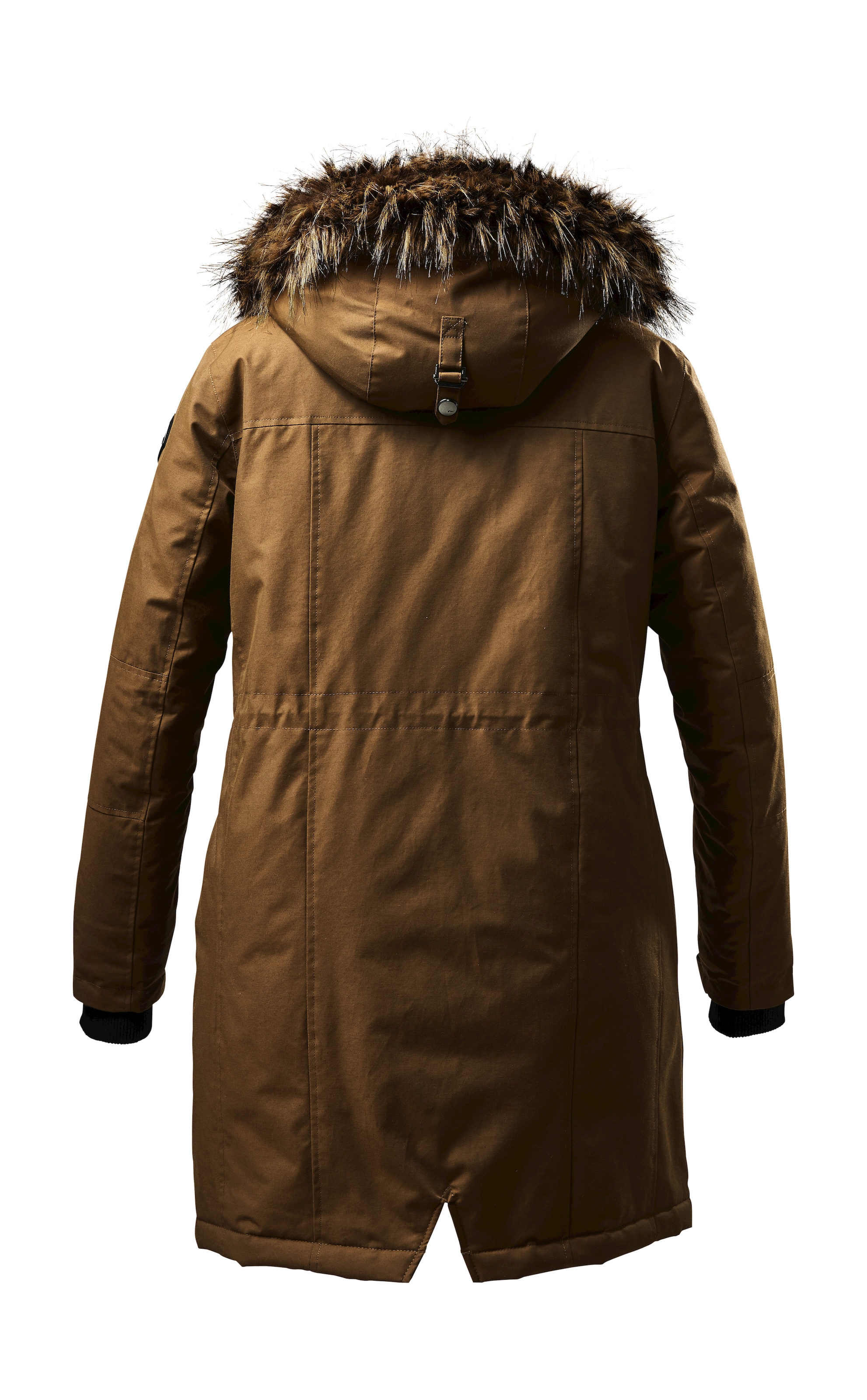STOY Parka »WMN PRK C«, Stilvoller, wasserdichter Parka mit abnehmbarer Kapuze und Kunstfell