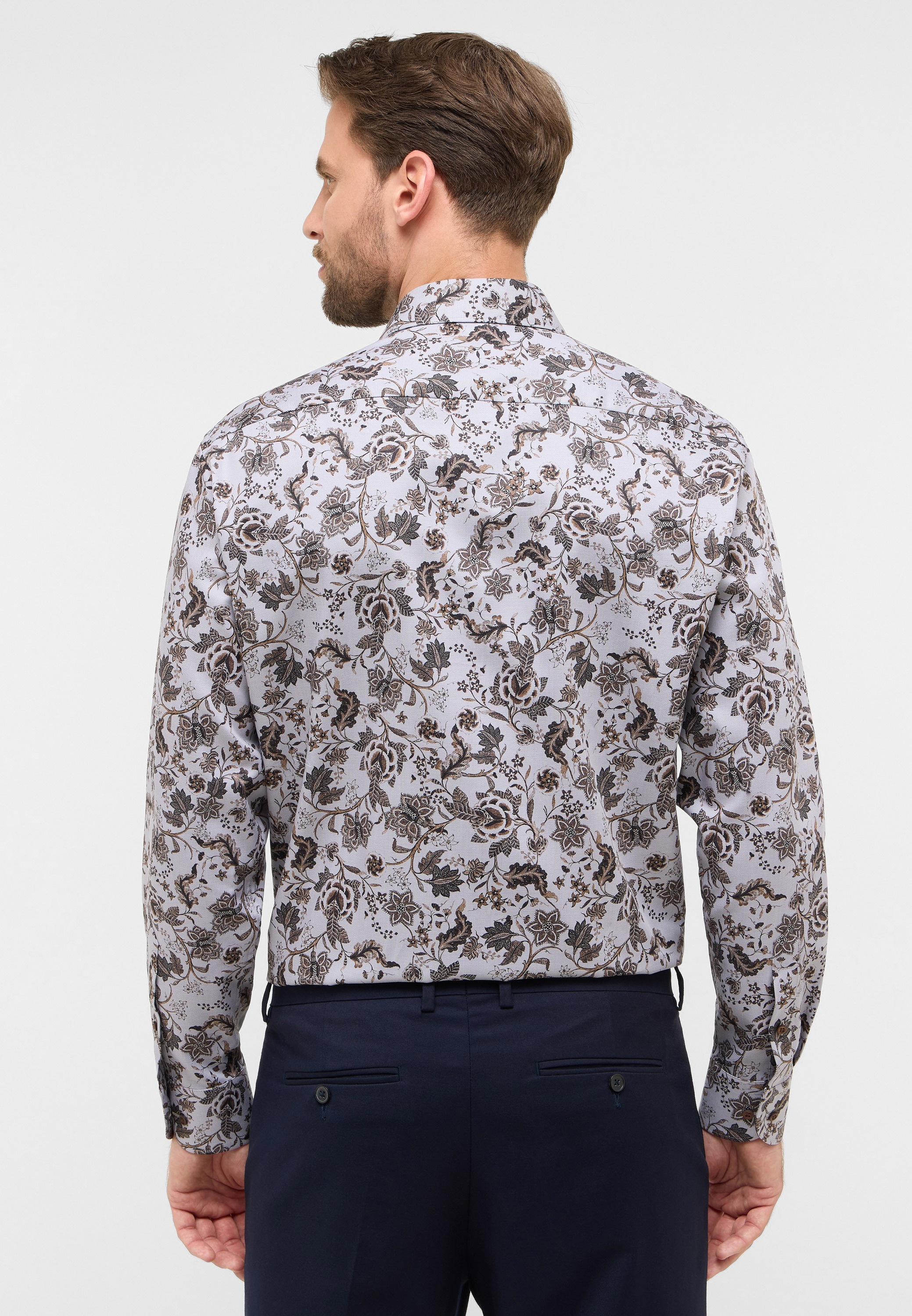 Eterna Langarmhemd »COMFORT FIT« NON IRON (bügelfrei)