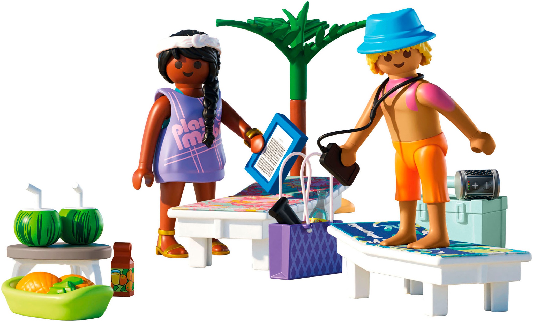 Playmobil® Konstruktions-Spielset »Pärchenausflug an den Strand (71908), My Life«, (35 St.), Made in Europe