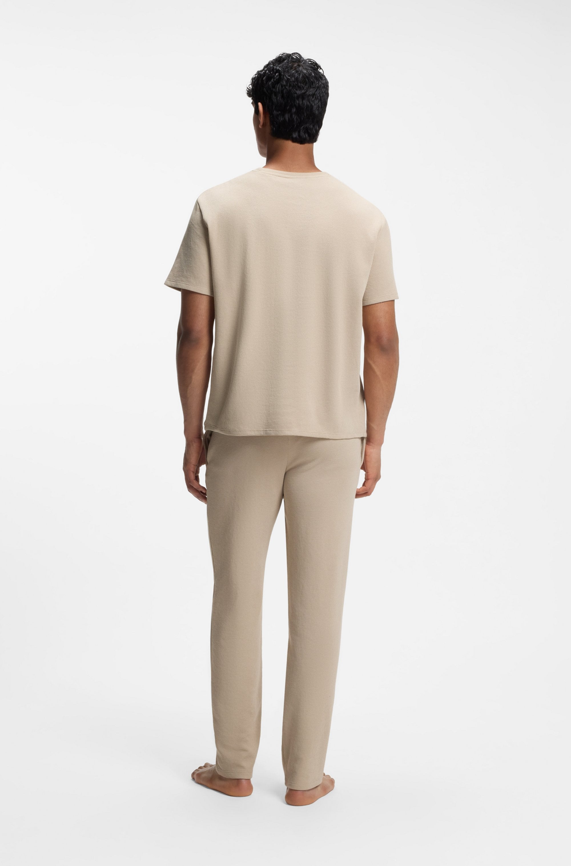 BOSS Pyjamahose »Waffle Pants«