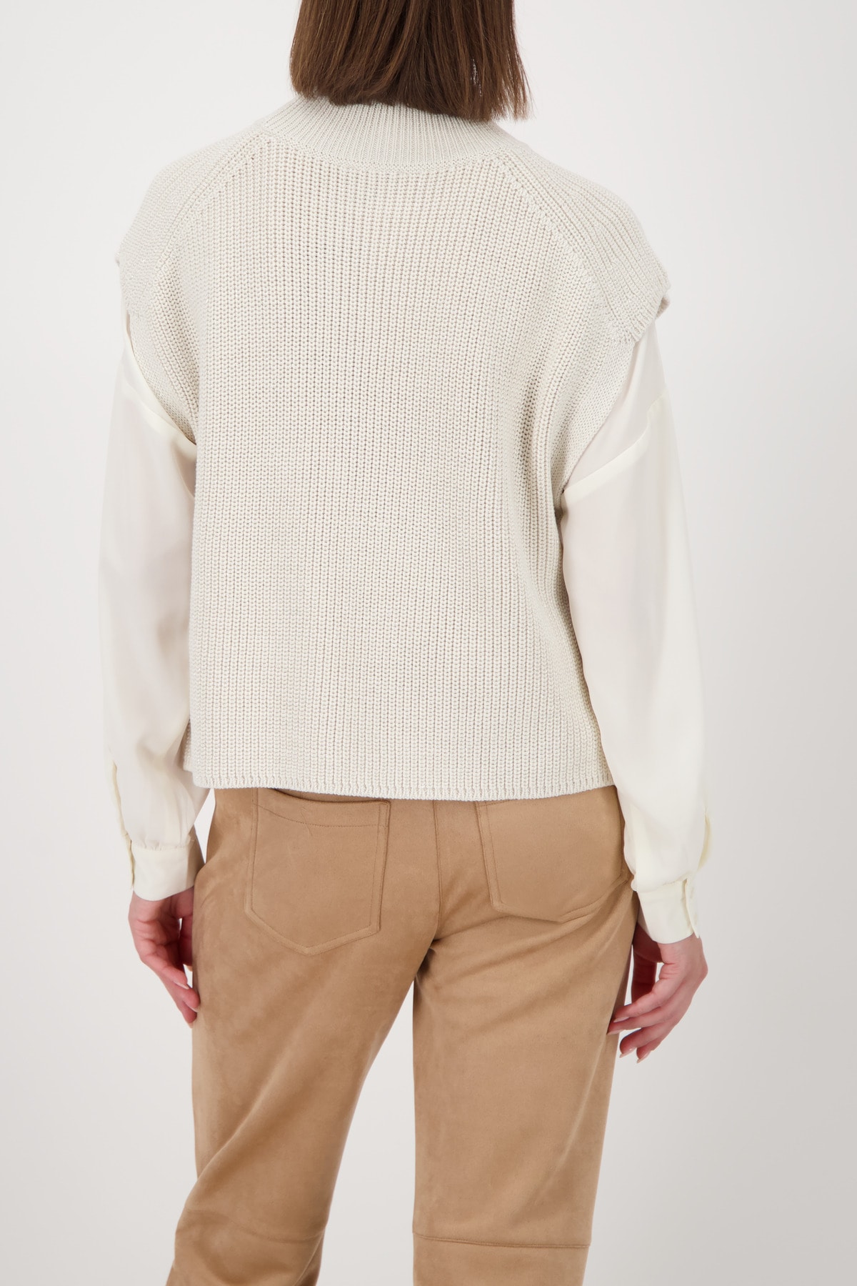 Monari Pullunder Regular fit mit Stehkragen