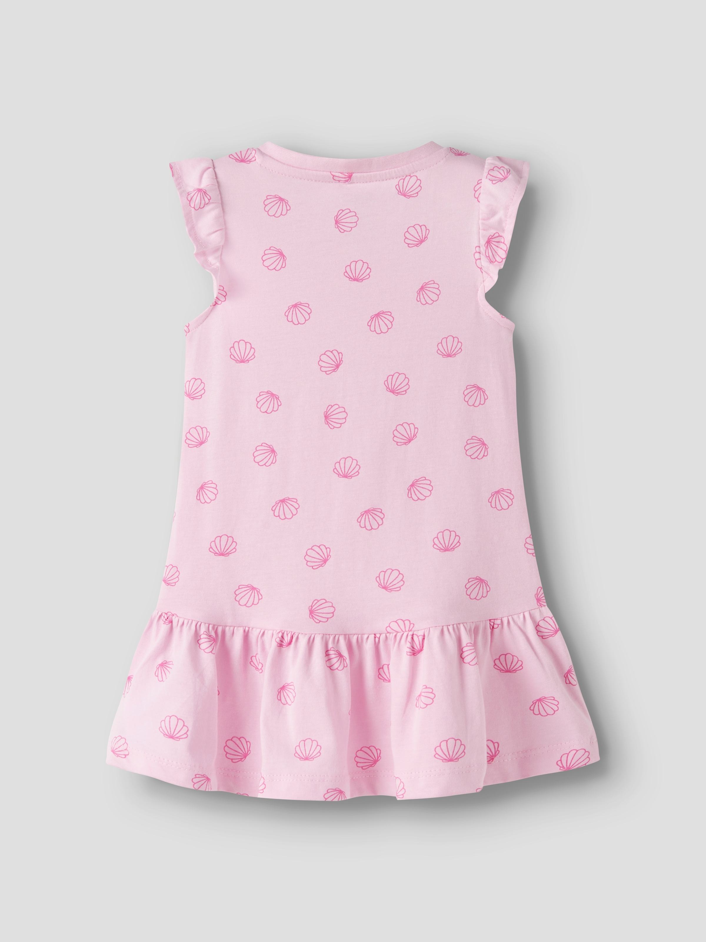 Name It Minikleid »NMFVIDA CAPSL DRESS« mit Volants und im sommerlichen Alloverdruck