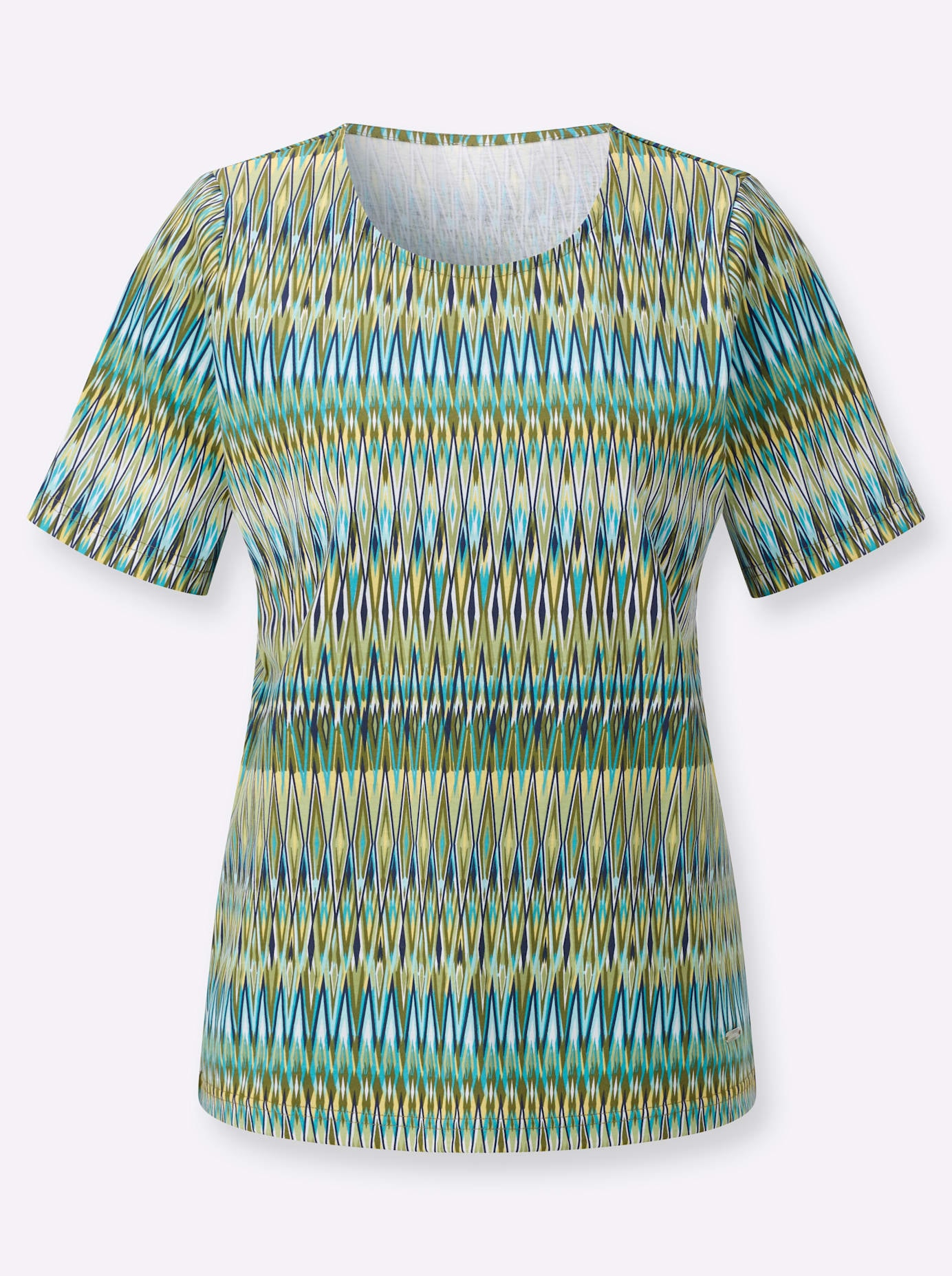 Casual Looks Kurzarmshirt »Rundhals-Shirt« 1 tlg.