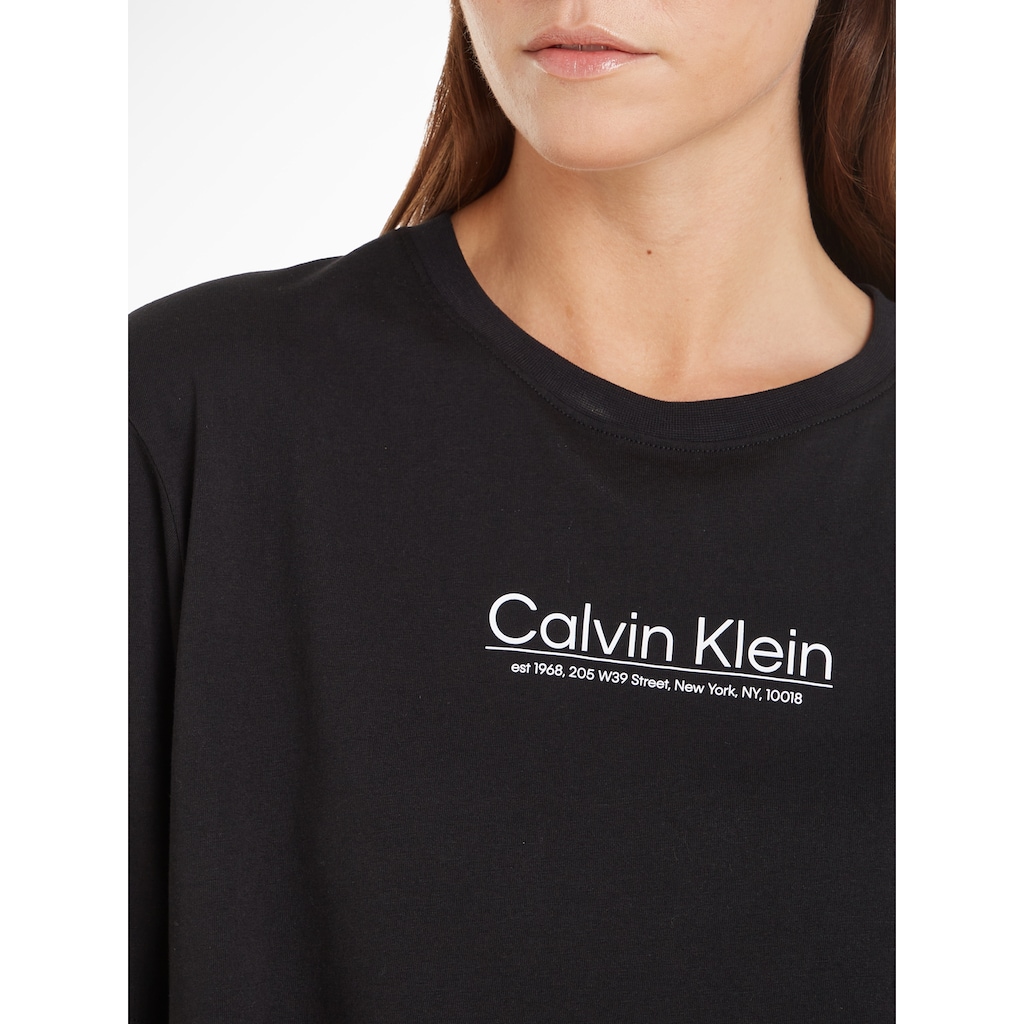 Calvin Klein T-Shirt »COORDINATES LOGO GRAPHIC T-SHIRT«