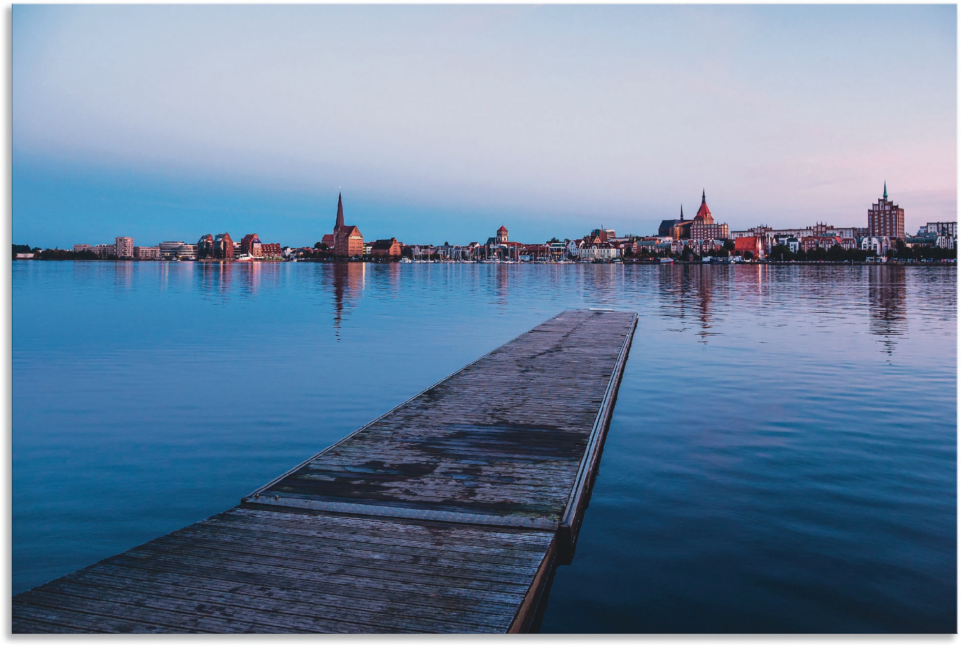 Artland Wandbild »Blick auf historische Gebäude Venedig II«, Rostock, (1 St.),  als Alubild, Leinwandbild, Wandaufkleber oder Poster in versch. Größen im  OTTO Online Shop | Poster