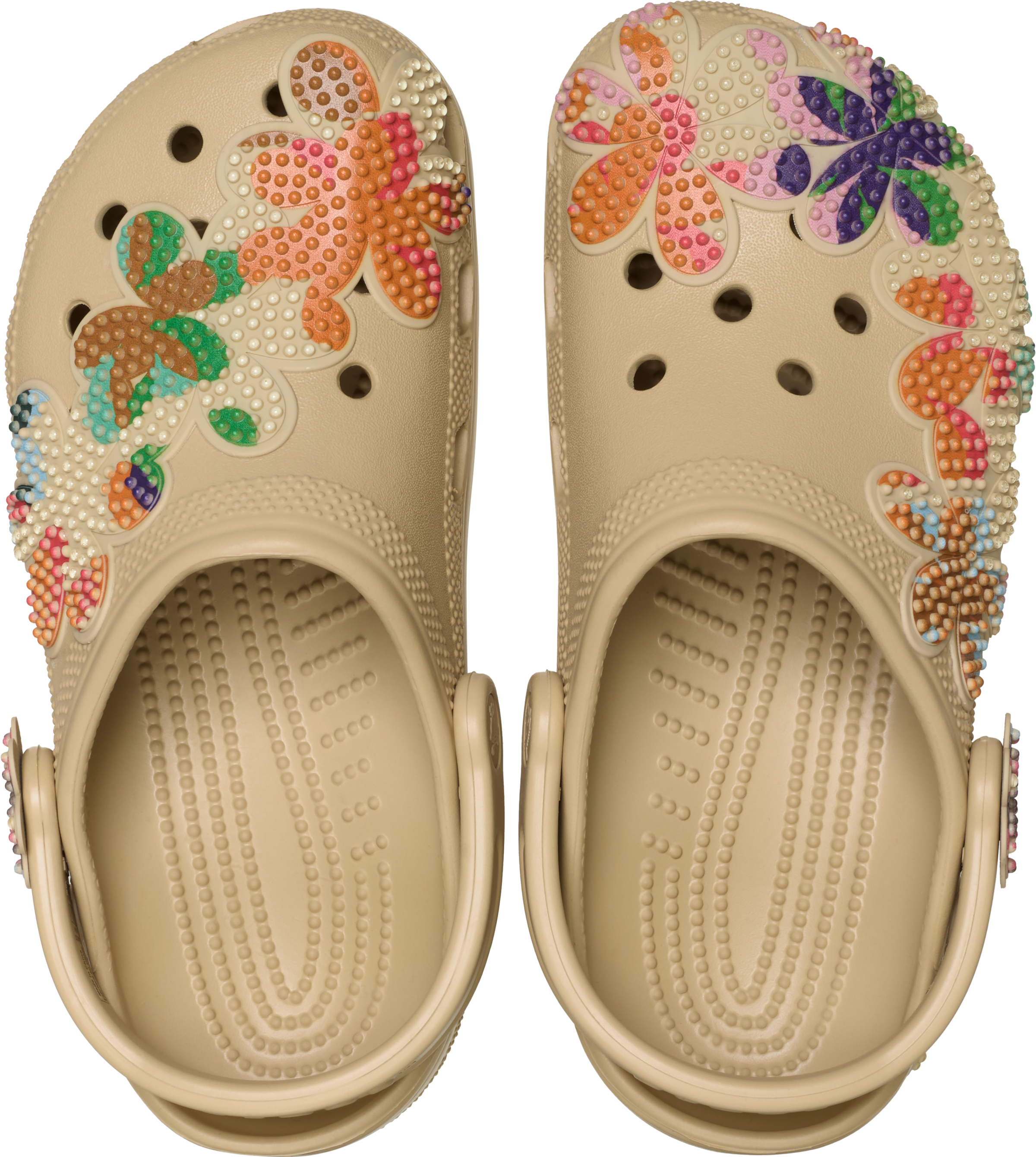 Crocs Clog »Classic Summer Beaded Clog«  Sommerschuh, Gartenschuh, Strandschuh in Blüten-Optik