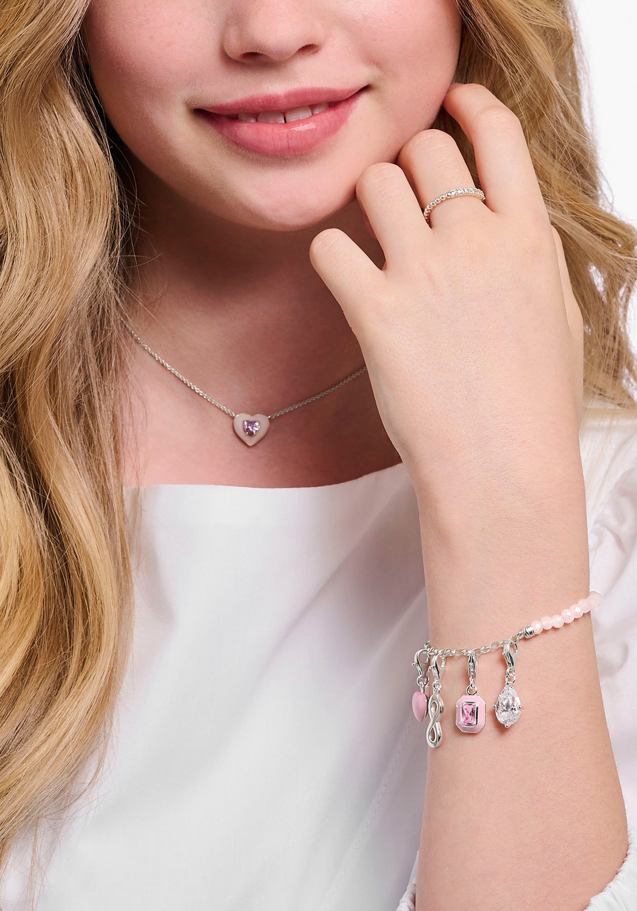 THOMAS SABO Charm-Einhänger »Infinity, 1134-001-12«