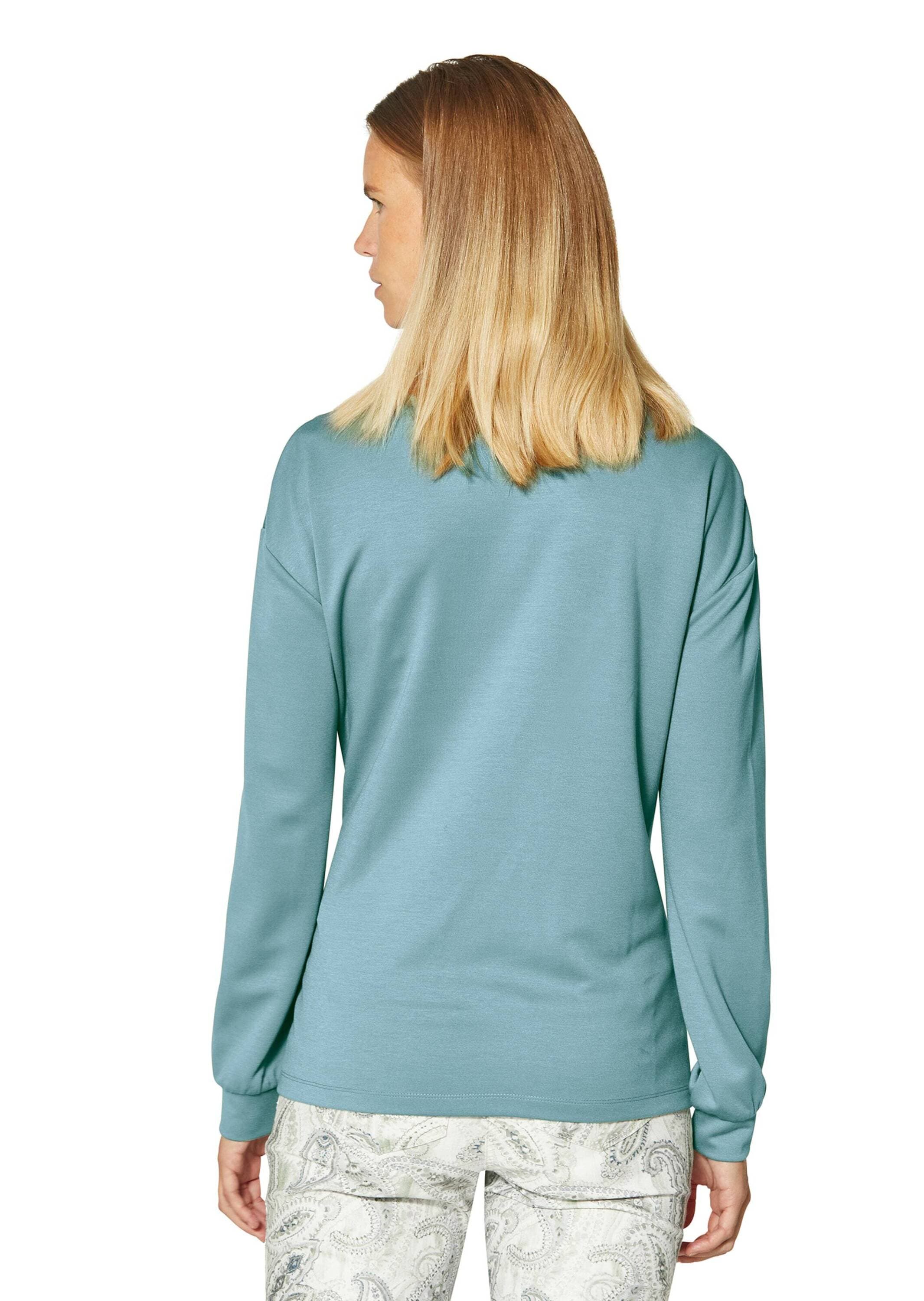 MADELEINE Langarmshirt »Sweatshirt Sweatshirt mit Knoten-Drapierung«