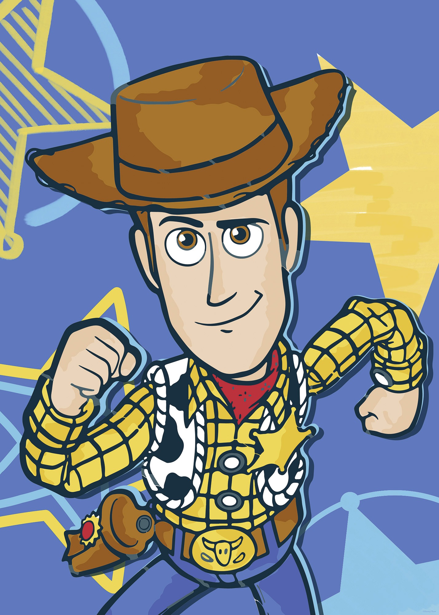 Komar Wandbild »Disney and Pixar Toy Story Woody«, Disney, (Set, 1 St.), 50 x 70 cm (Breite x Höhe) - Kinderzimmer, Dekoration