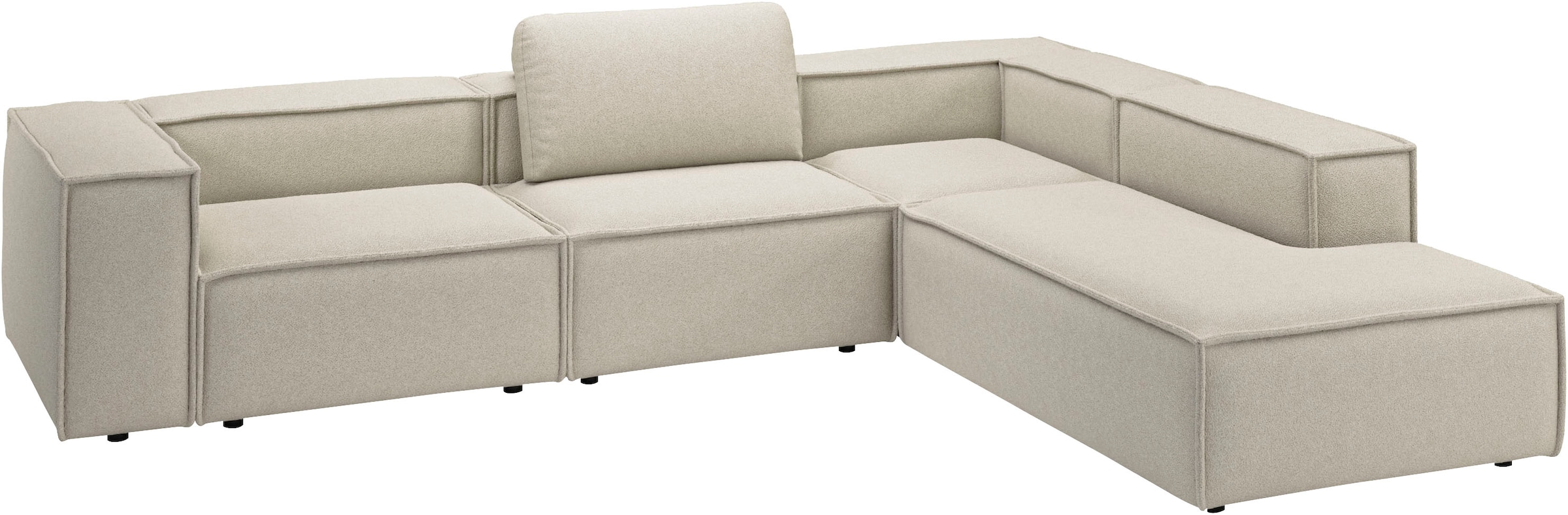 Places of Style Ecksofa »Watertown moderne L-Form«, Breite 311 cm