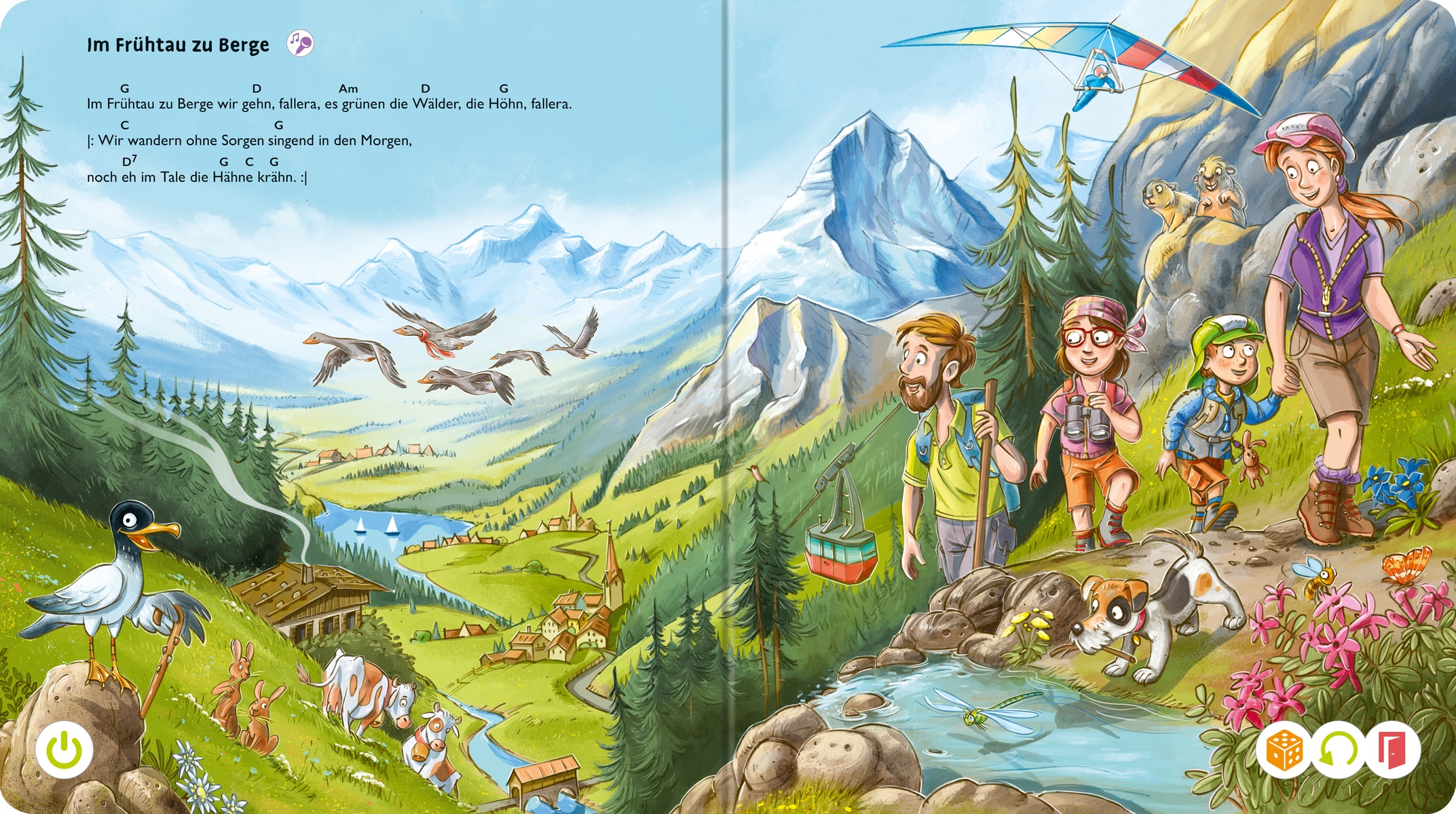 Ravensburger Buch »tiptoi® Meine schönsten Lieder für unterwegs«, Made in Europe, FSC® - schützt Wald - weltweit